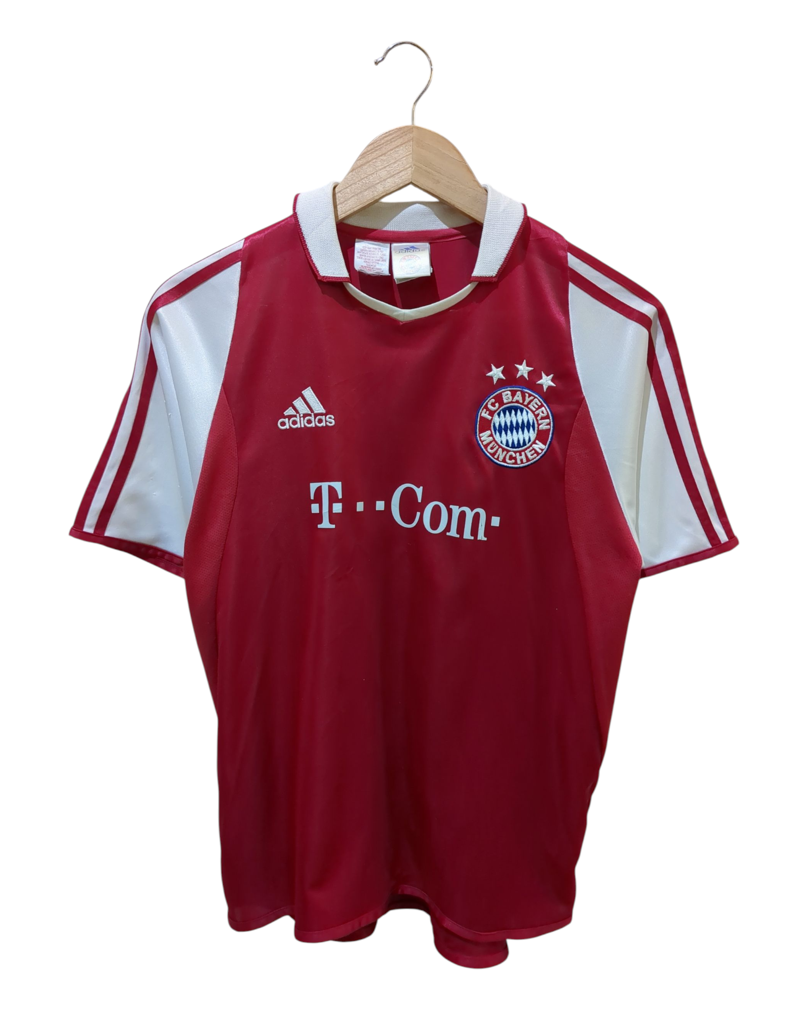 2004-05 Bayern Munich Adidas Home Shirt #13 Ballack - (XL.Boys)