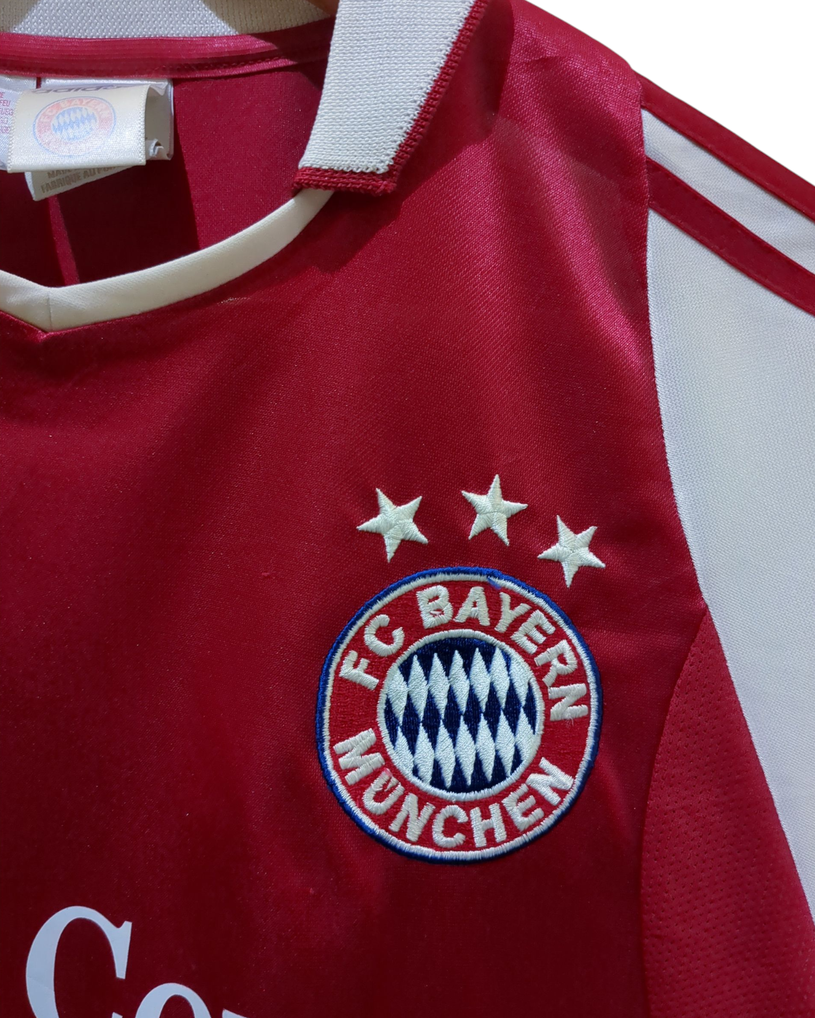 2004-05 Bayern Munich Adidas Home Shirt #13 Ballack - (XL.Boys)