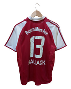 2004-05 Bayern Munich Adidas Home Shirt #13 Ballack - (XL.Boys)