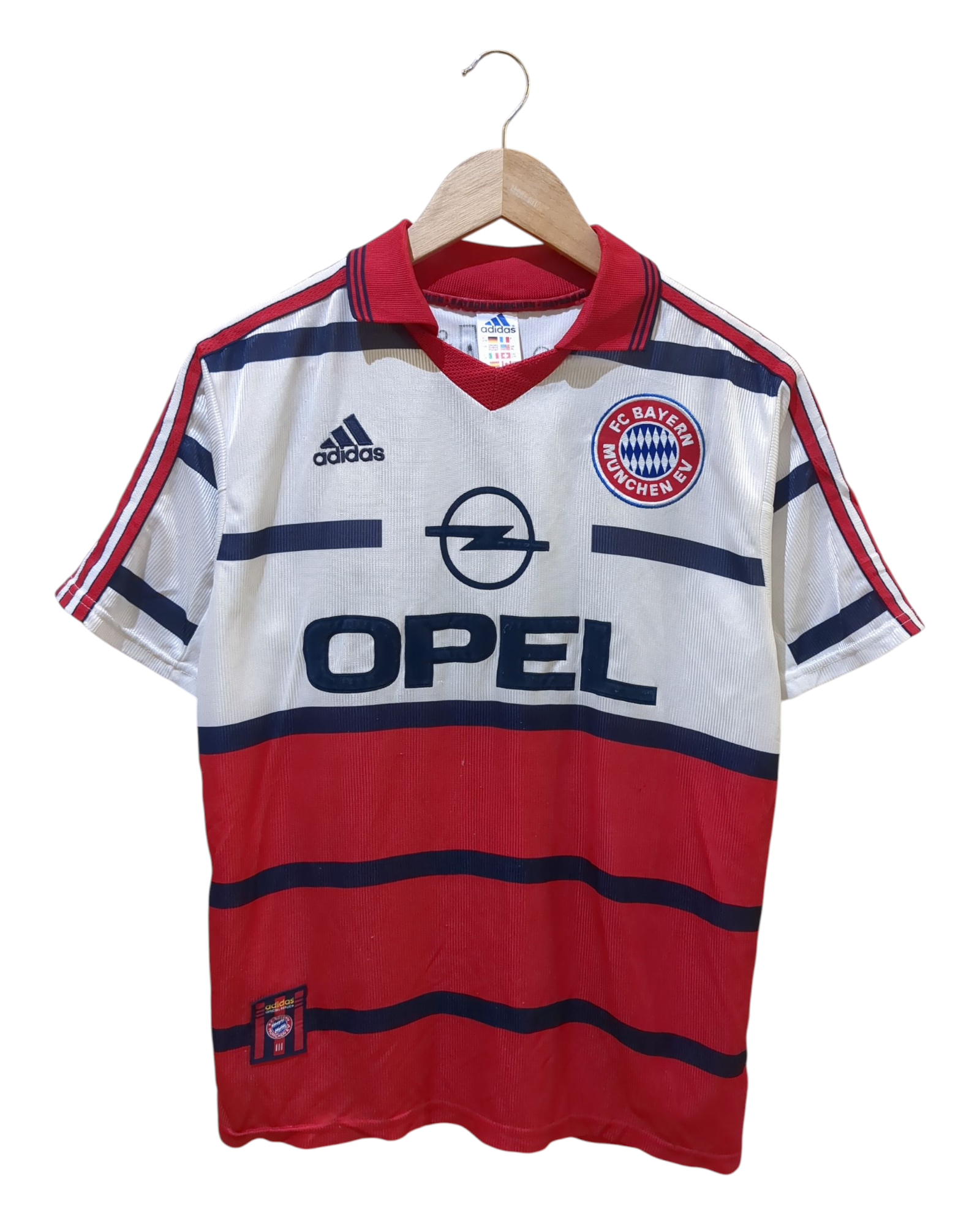 1998-00 Bayern Munich Adidas Away Shirt - (XL.Boys)