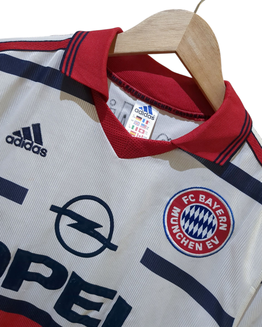 1998-00 Bayern Munich Adidas Away Shirt - (XL.Boys)