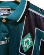 1999-00 Werder Bremen Puma Home Shirt #32 Ailton - (XL)