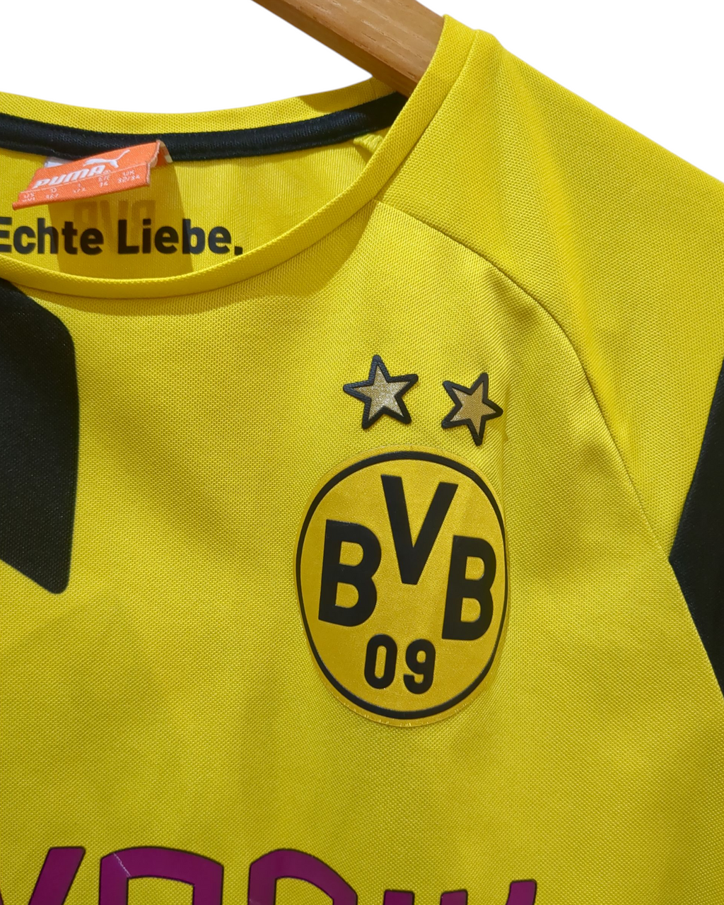 2014-15 Borussia Dortmund Puma Home Shirt #11 Reus - (XL.Boys)