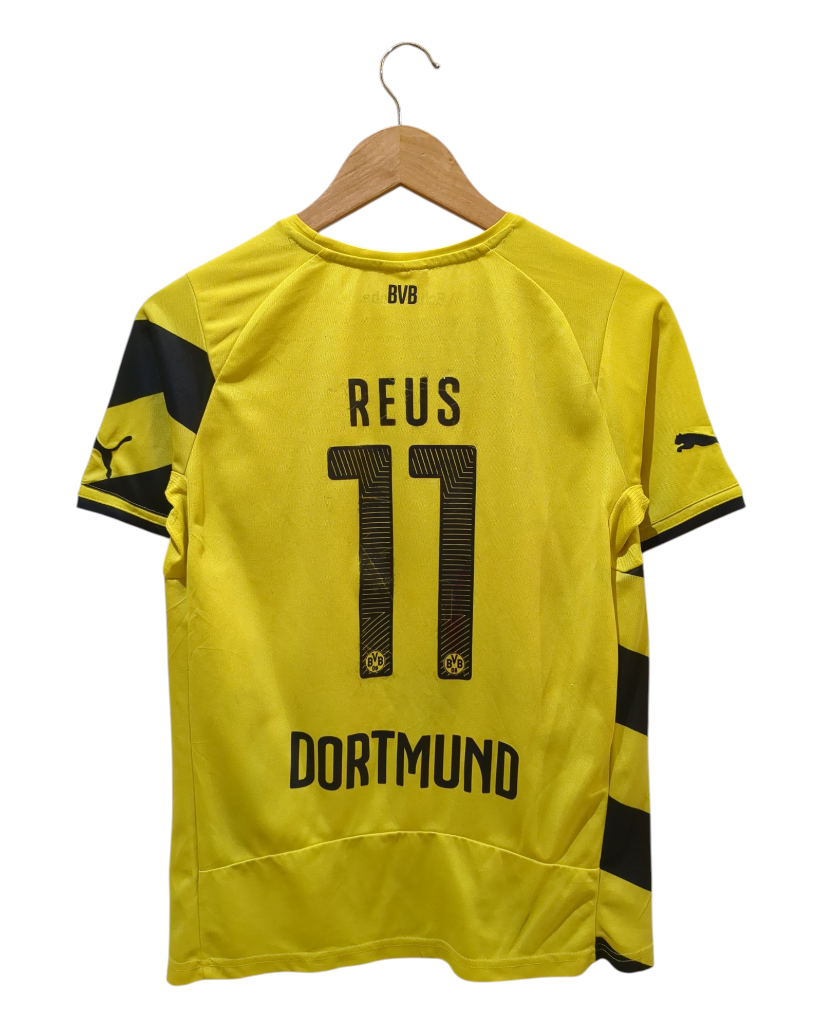 2014-15 Borussia Dortmund Puma Home Shirt #11 Reus - (XL.Boys)