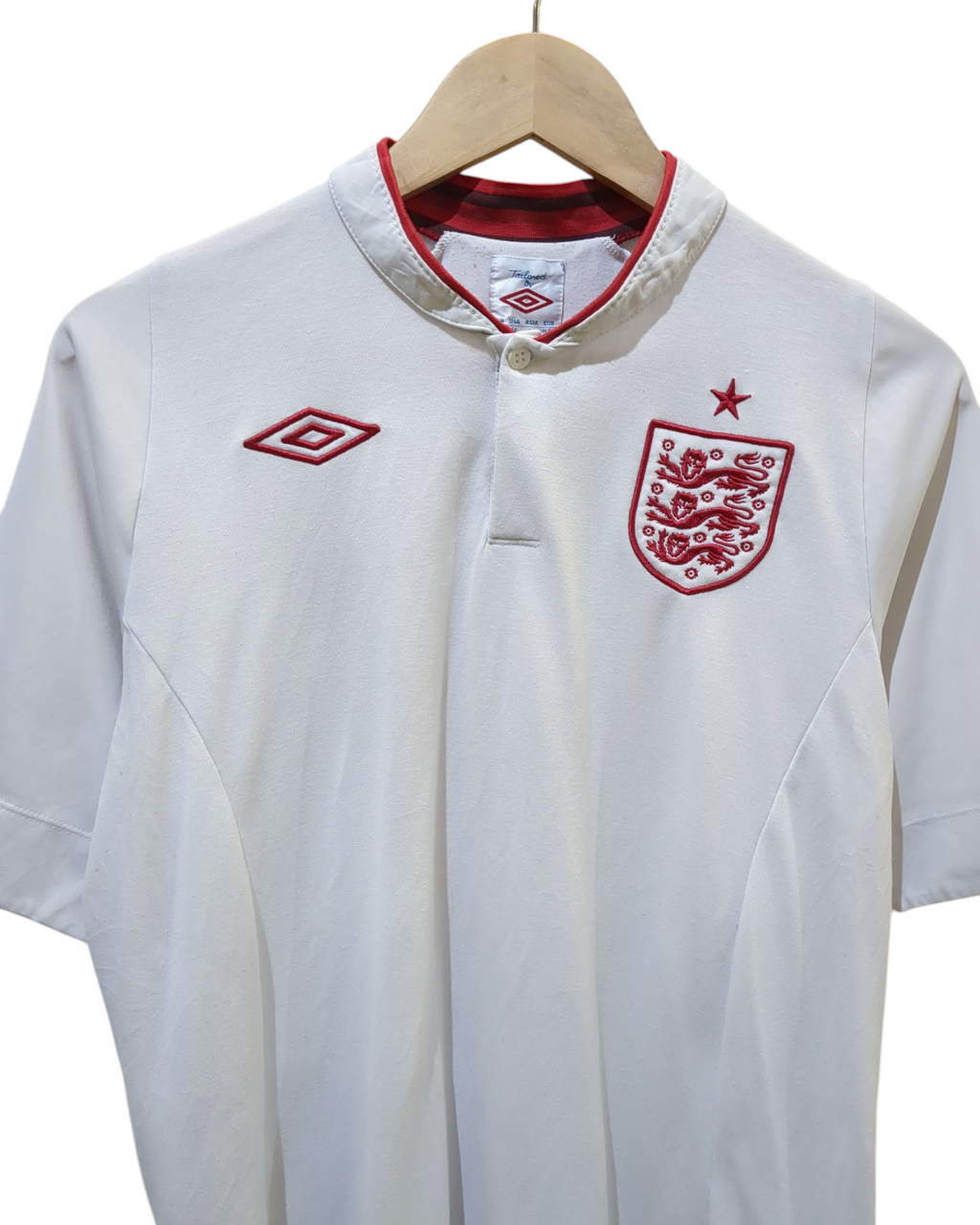 2012-13 England Umbro Home Shirt - (M)
