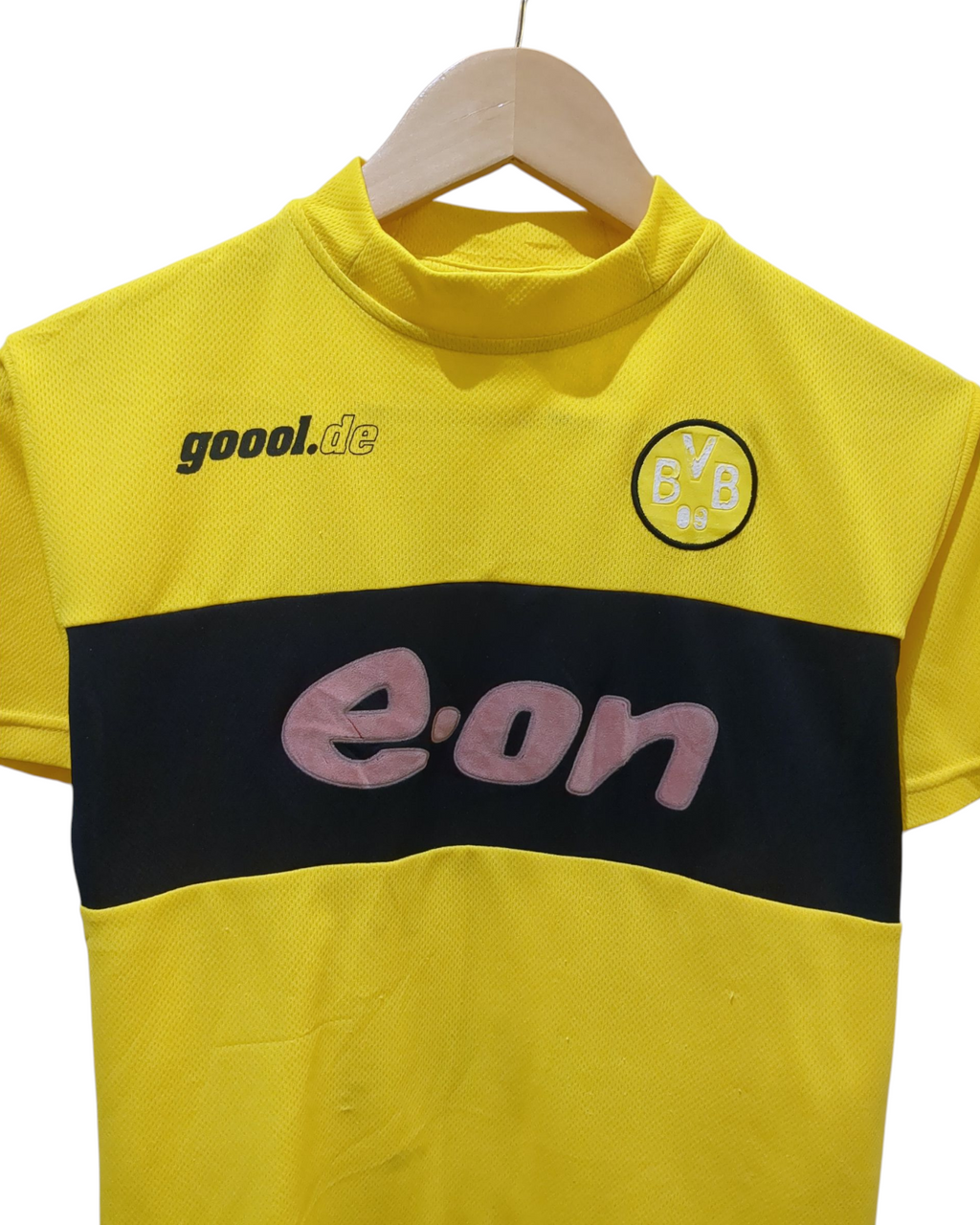 2002-03 Borussia Dortmund goool.de Home Shirt - (M.Boys)