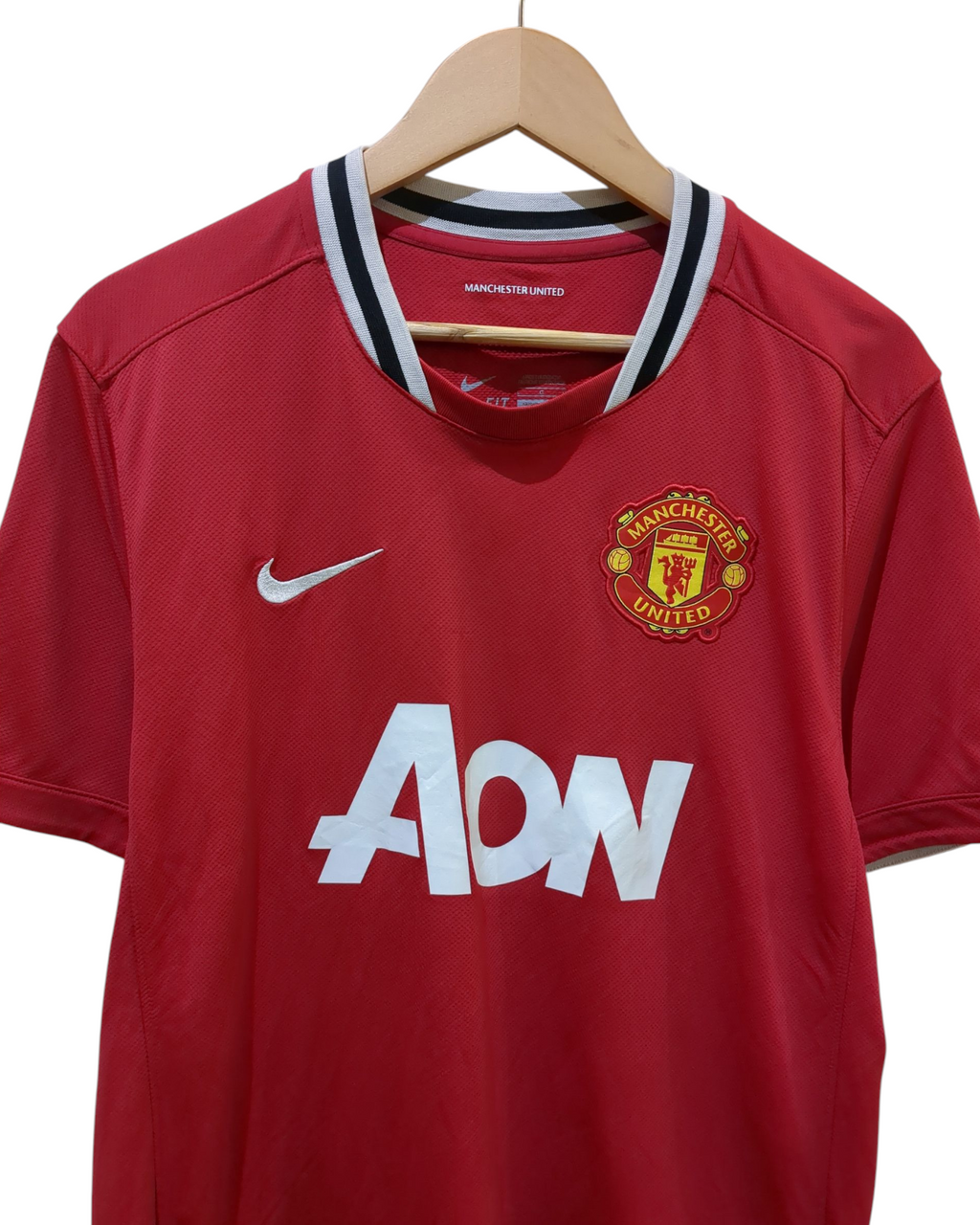 2011-12 Manchester United Nike Home Shirt - (L)
