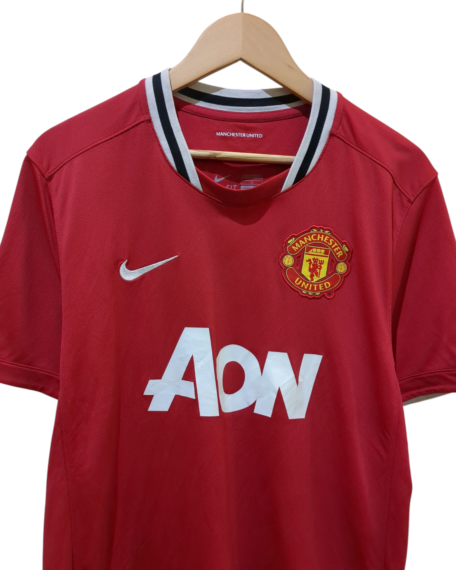 2011-12 Manchester United Nike Home Shirt - (L)