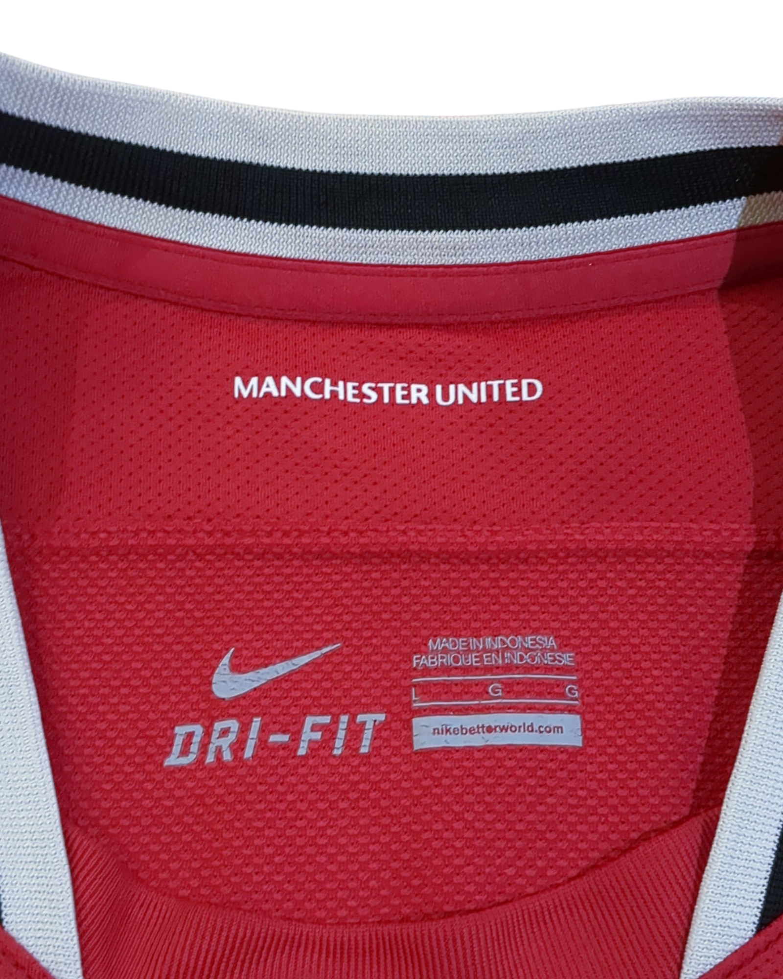 2011-12 Manchester United Nike Home Shirt - (L)