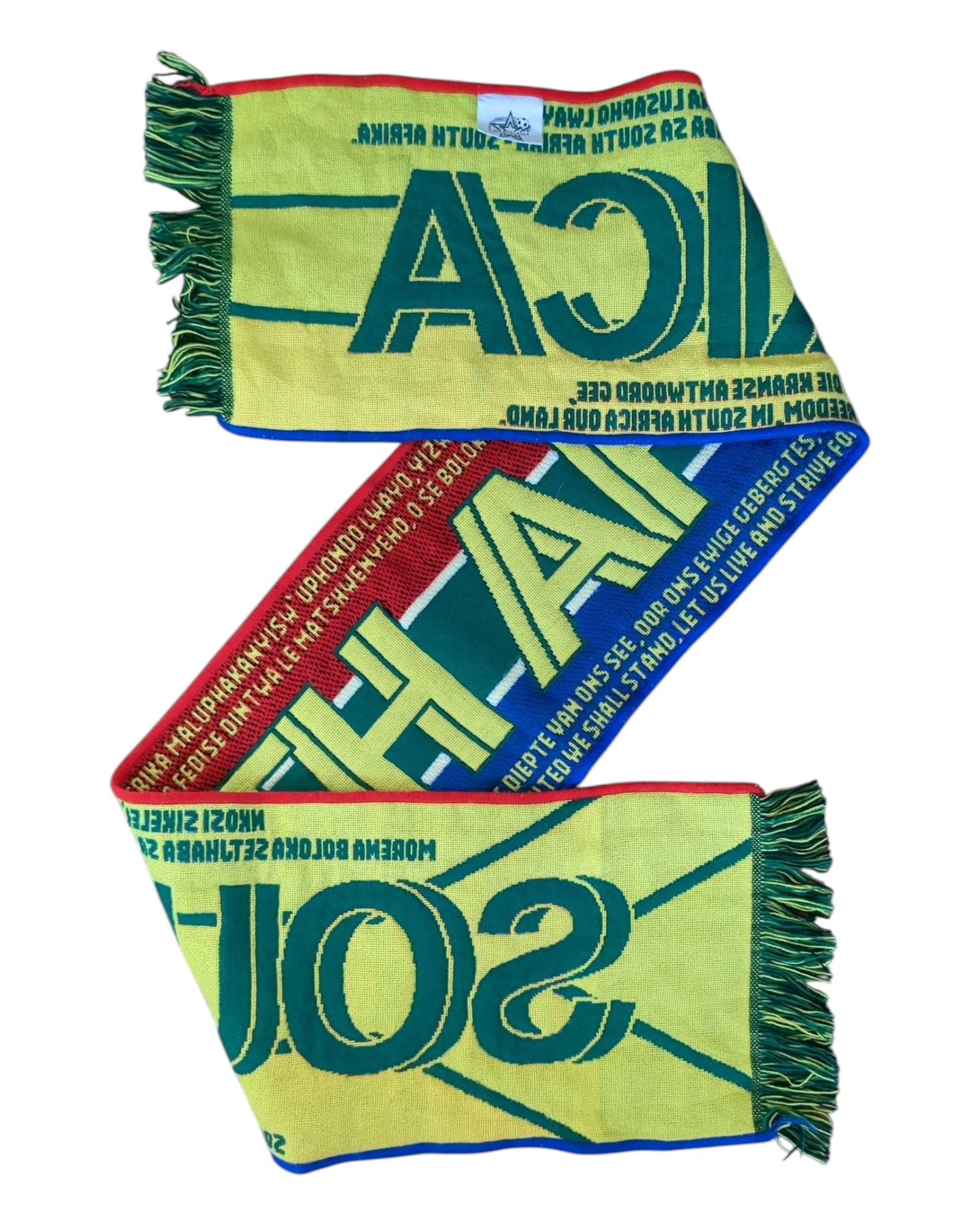 South Africa Supporters Scard