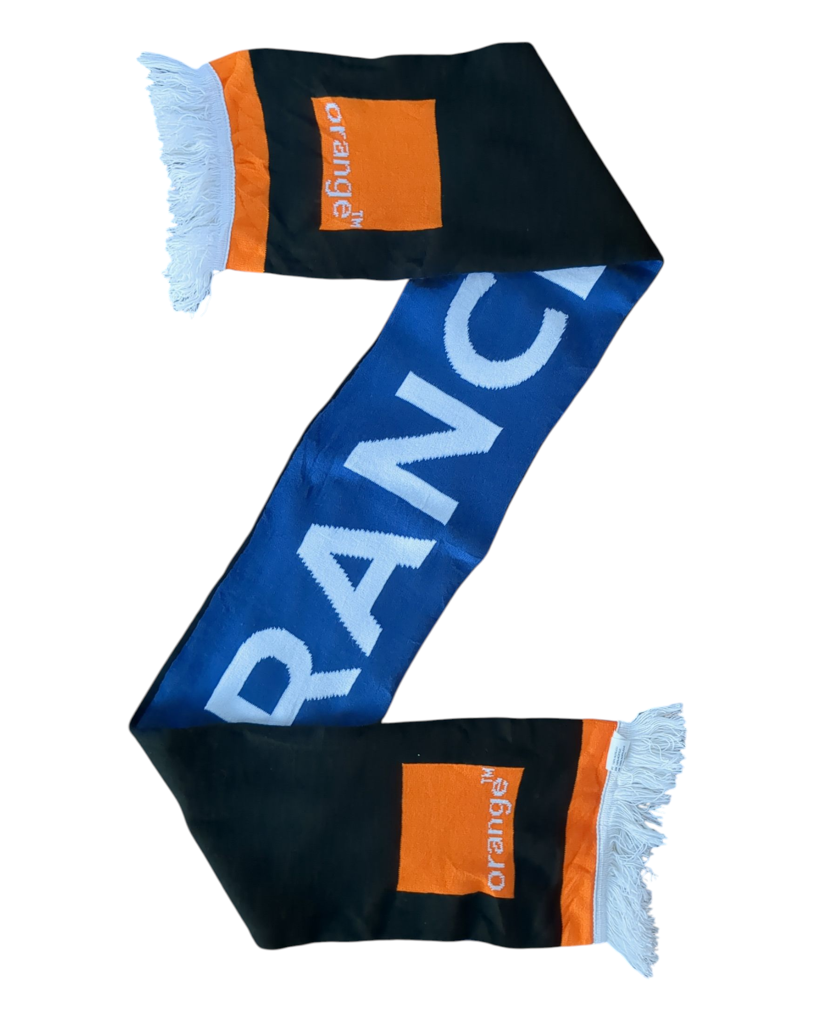 France x Orange Scarf