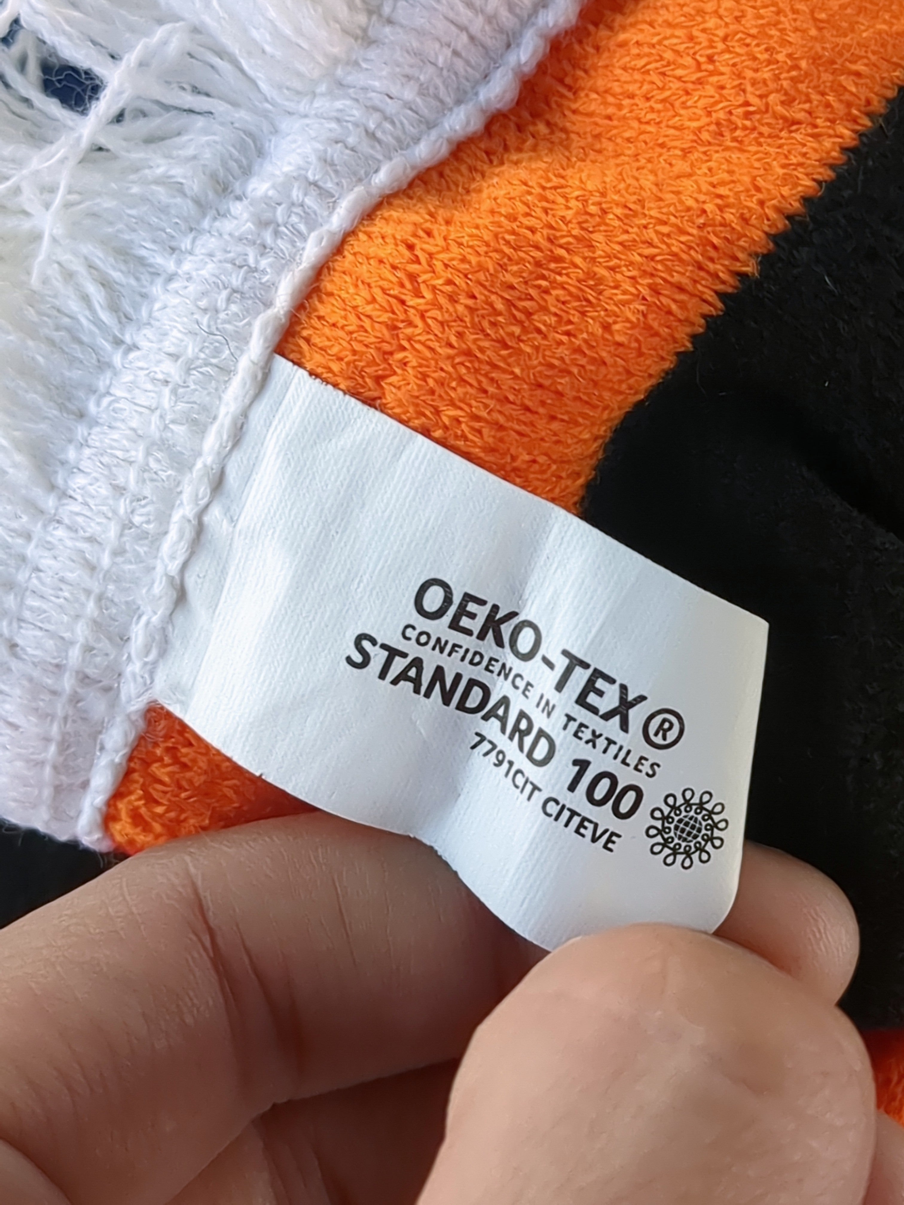 France x Orange Scarf