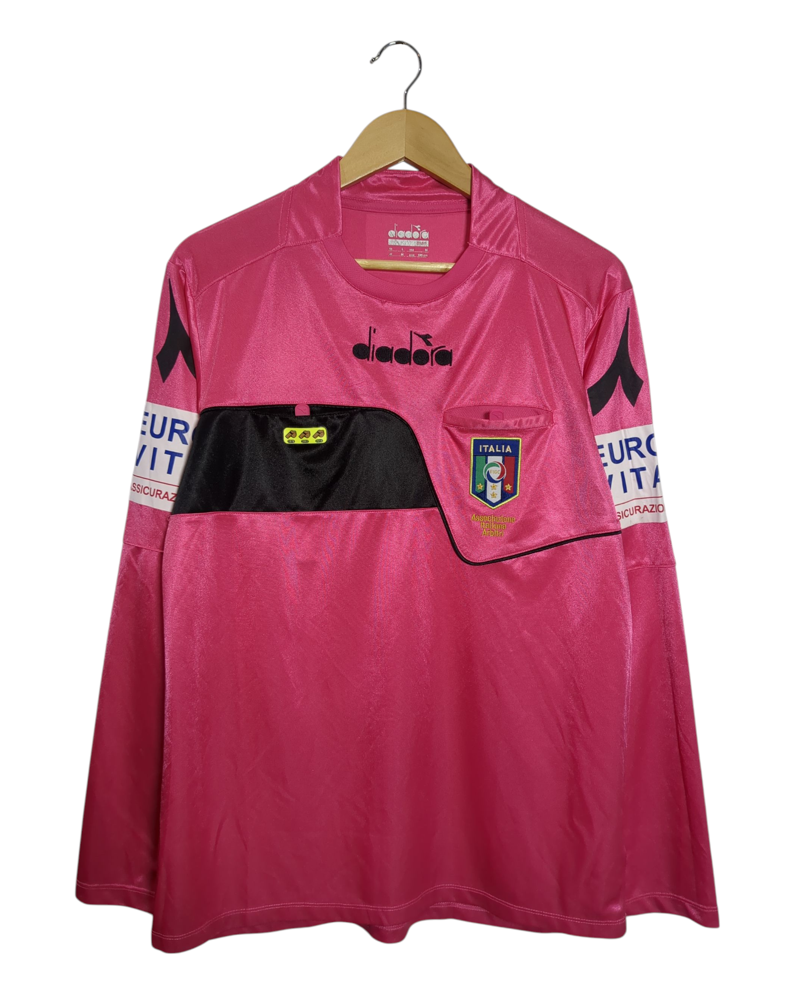 2017-18 Italy Referee Diadora Shirt - (M)