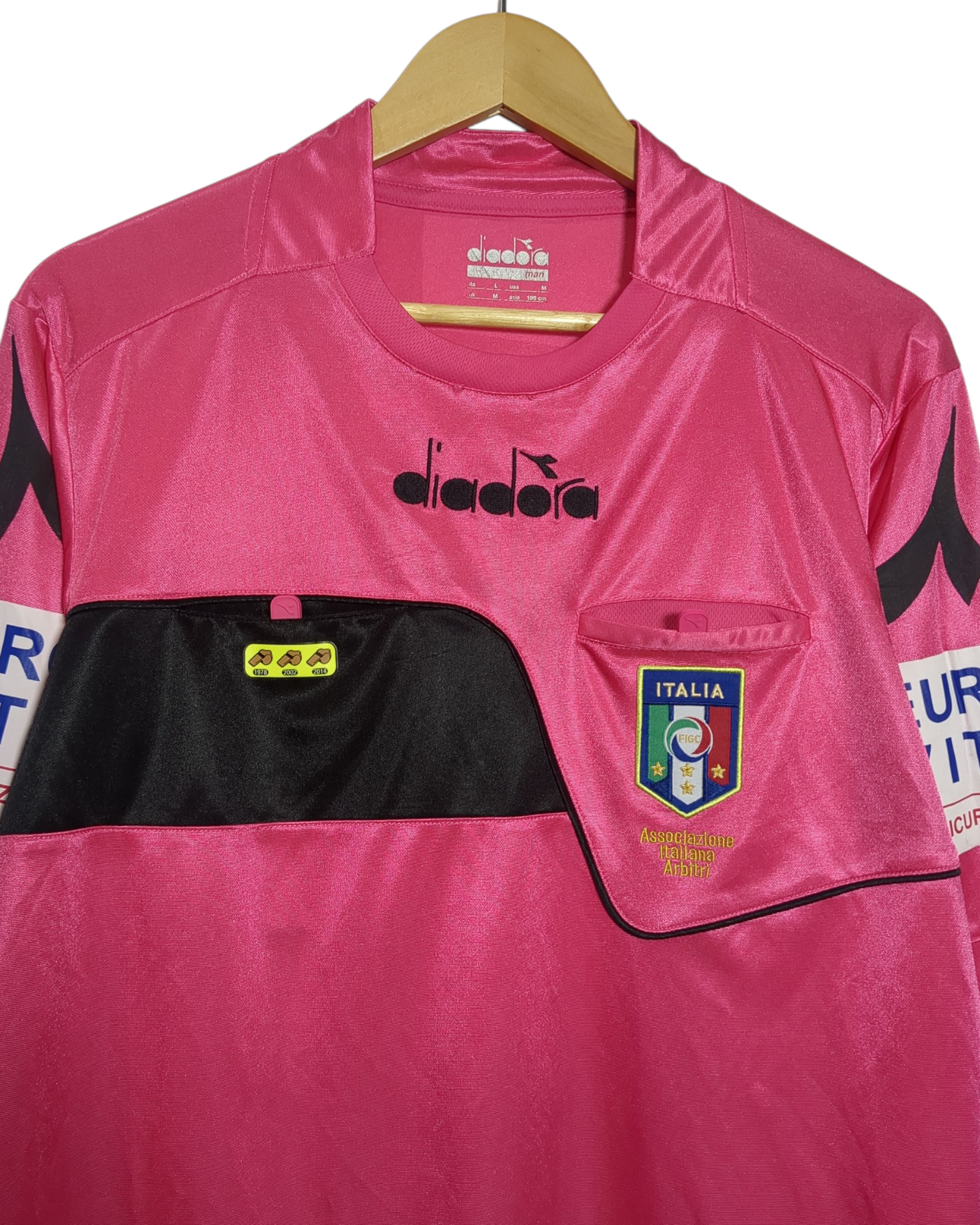 2017-18 Italy Referee Diadora Shirt - (M)