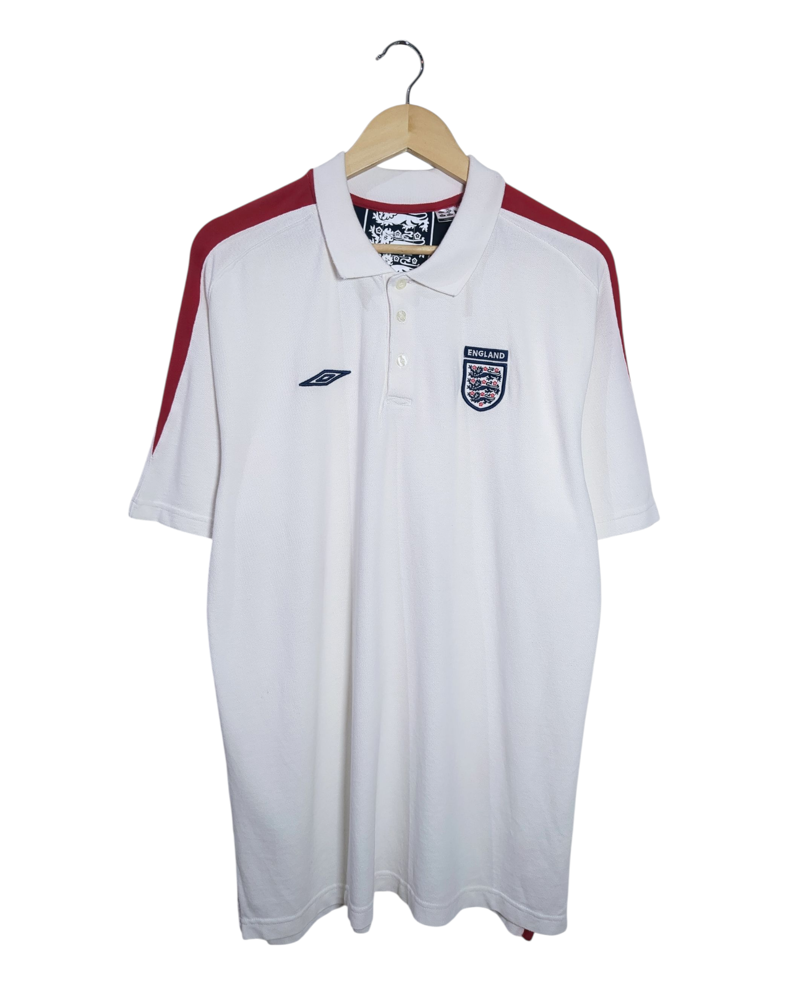 2007-09 England Umbro Polo Shirt - (L)