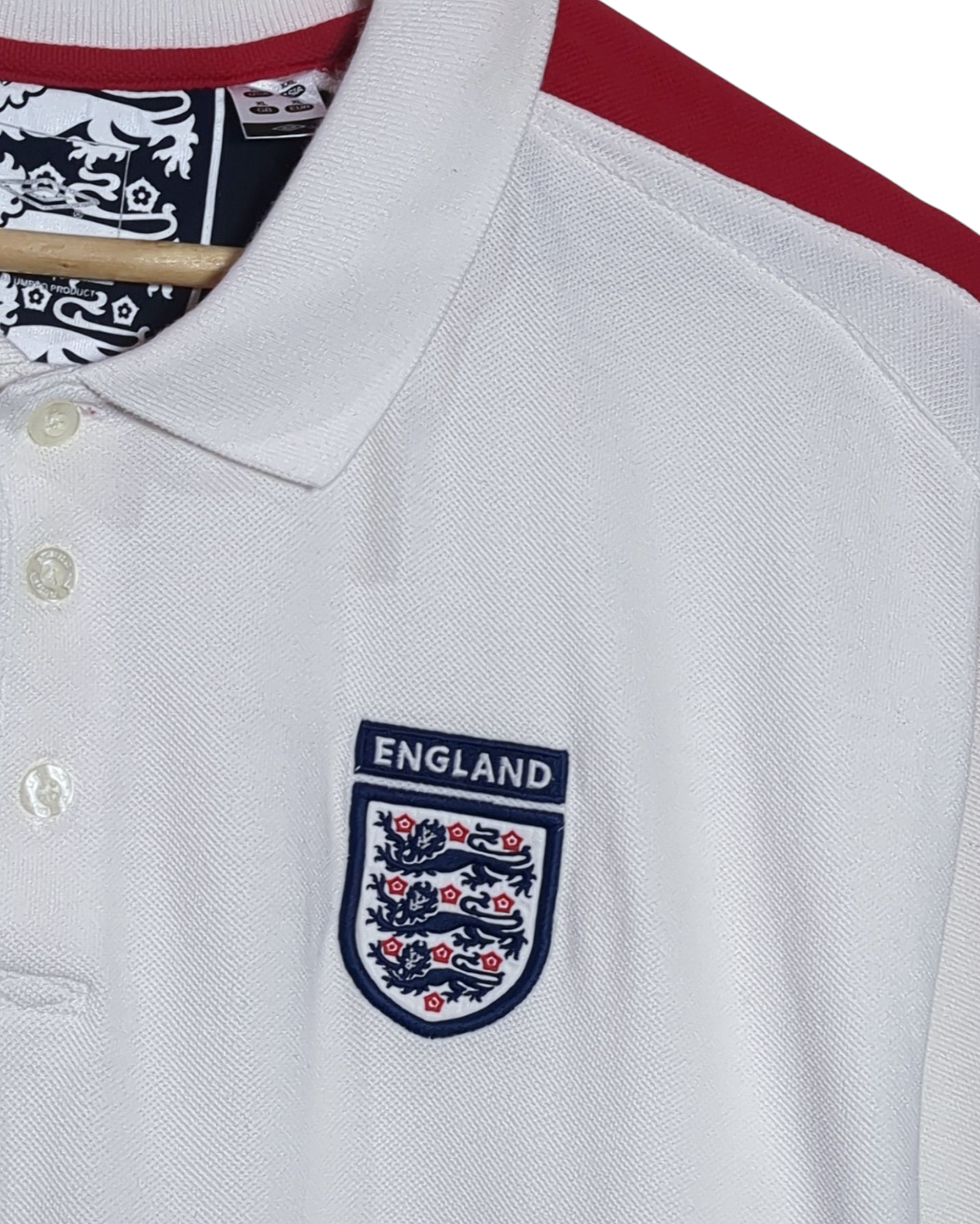 2007-09 England Umbro Polo Shirt - (L)