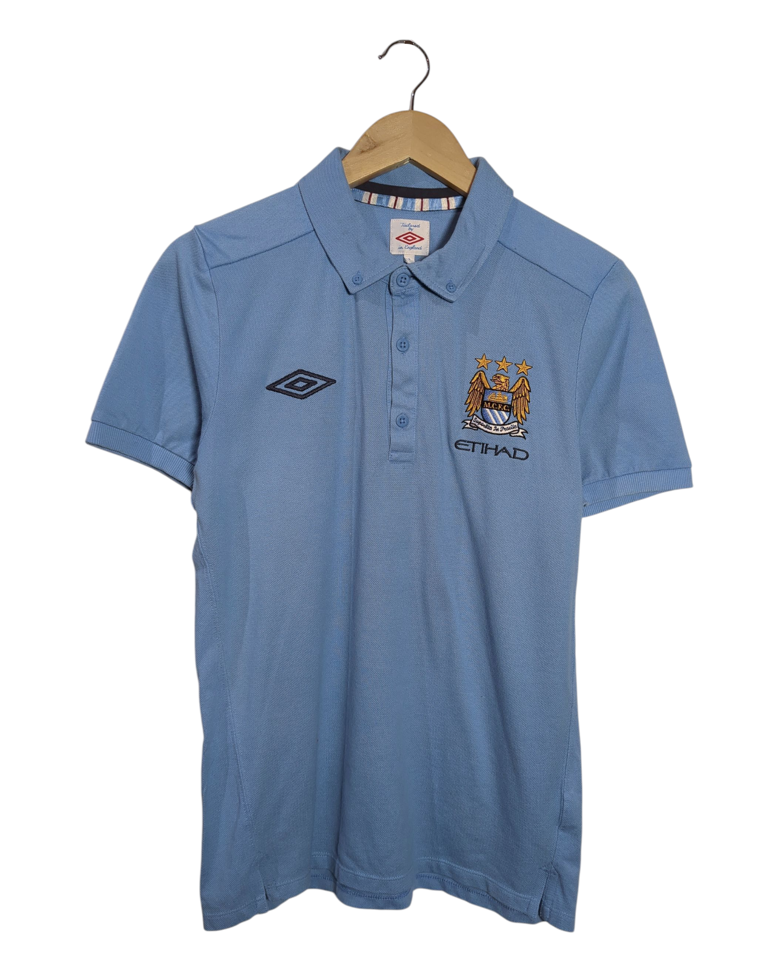 2011-12 Manchester City Polo Shirt - (S)