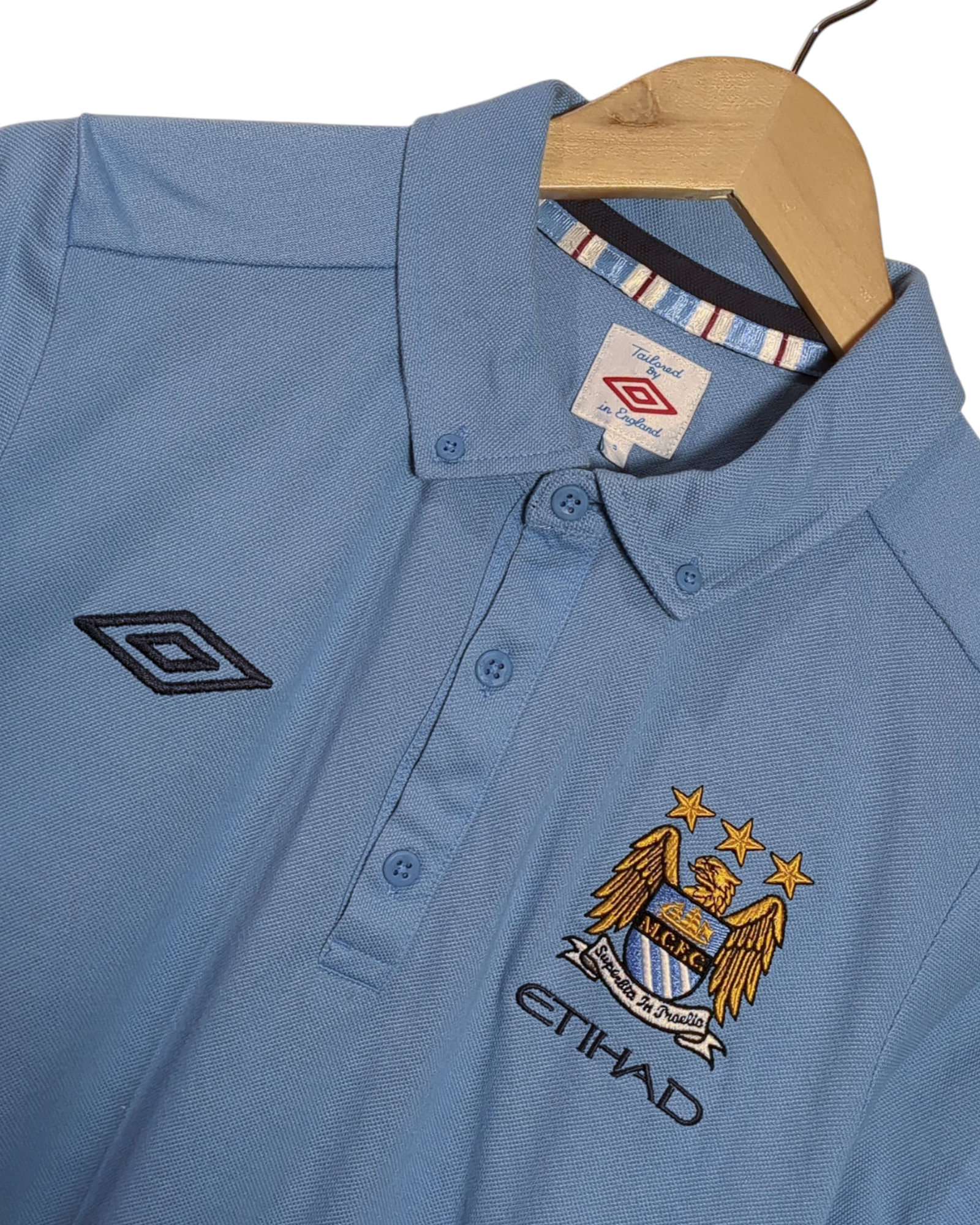 2011-12 Manchester City Polo Shirt - (S)