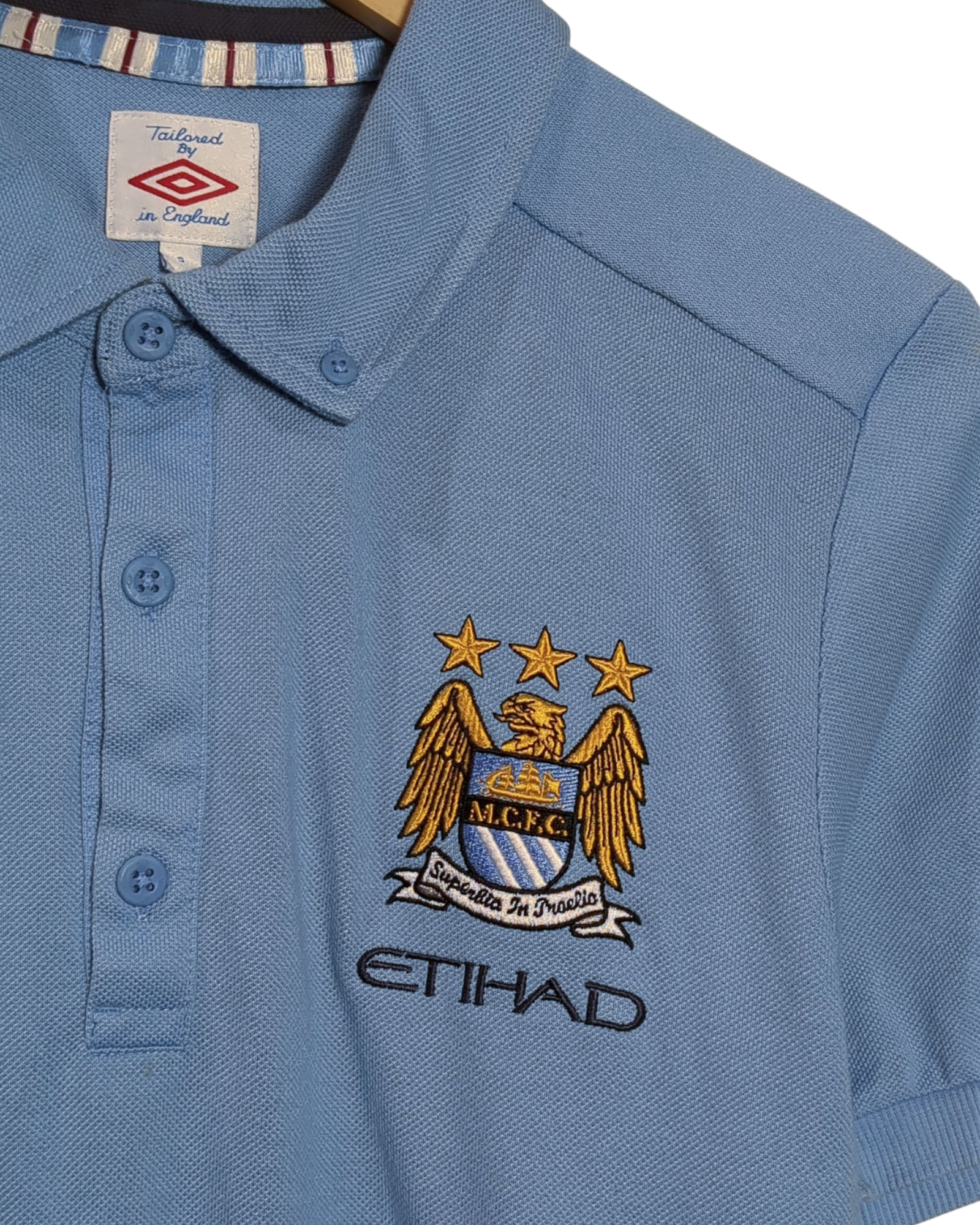 2011-12 Manchester City Polo Shirt - (S)