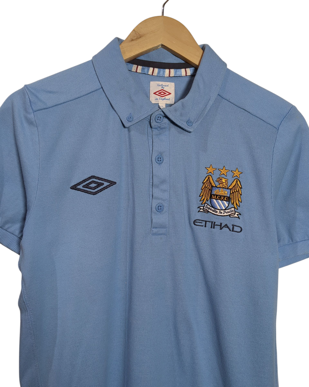 2011-12 Manchester City Polo Shirt - (S)