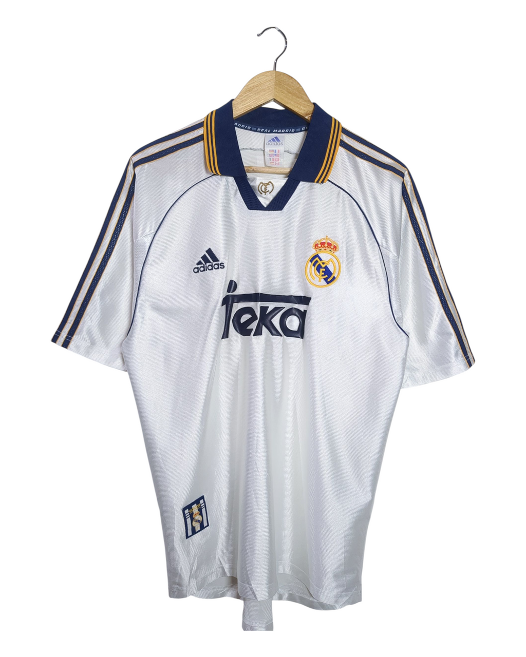 1999-00 Real Madrid Adidas Home Shirt - (M)