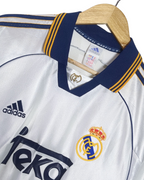1999-00 Real Madrid Adidas Home Shirt - (M)