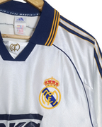 1999-00 Real Madrid Adidas Home Shirt - (M)