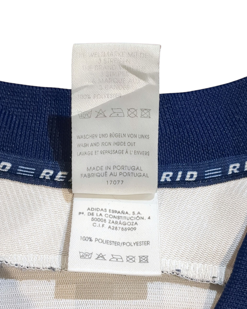 1999-00 Real Madrid Adidas Home Shirt - (M)