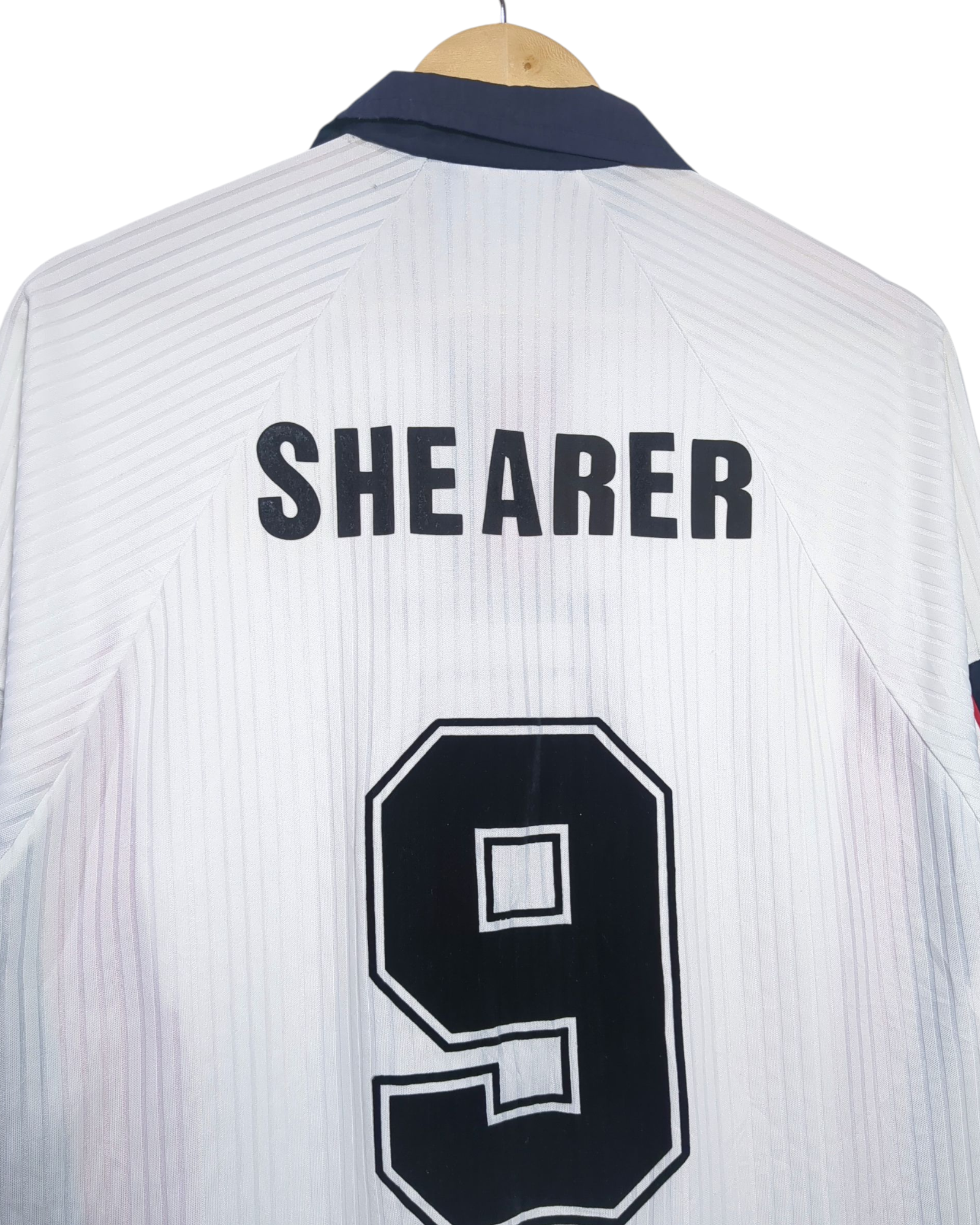 1997-99 England Umbro Home Shirt #9 Shearer - (L)