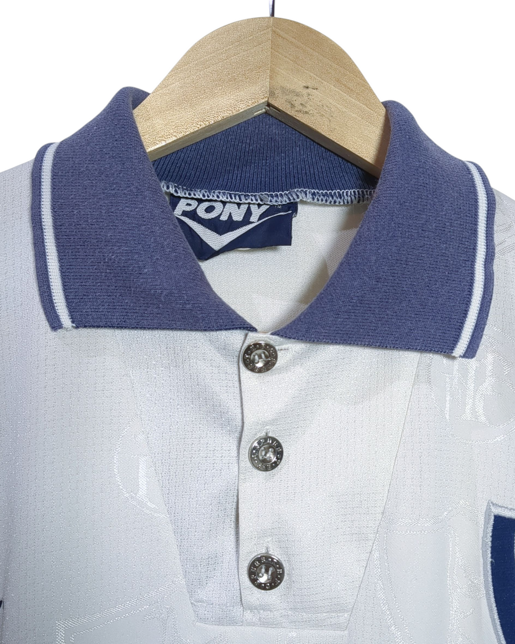 1995-97 Tottenham Pony Home Shirt - (L)