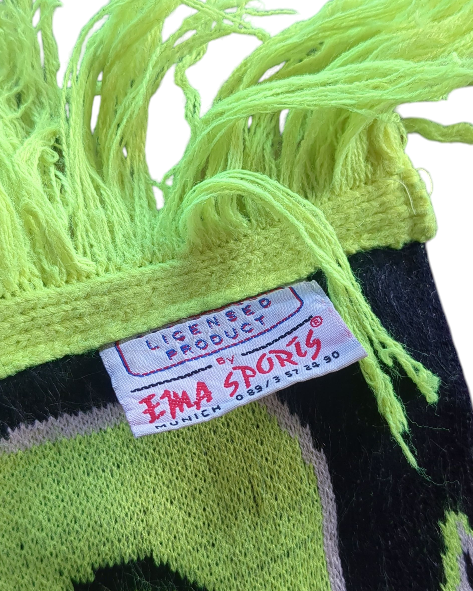 1996 Borussia Dortmund Supporters Scarf