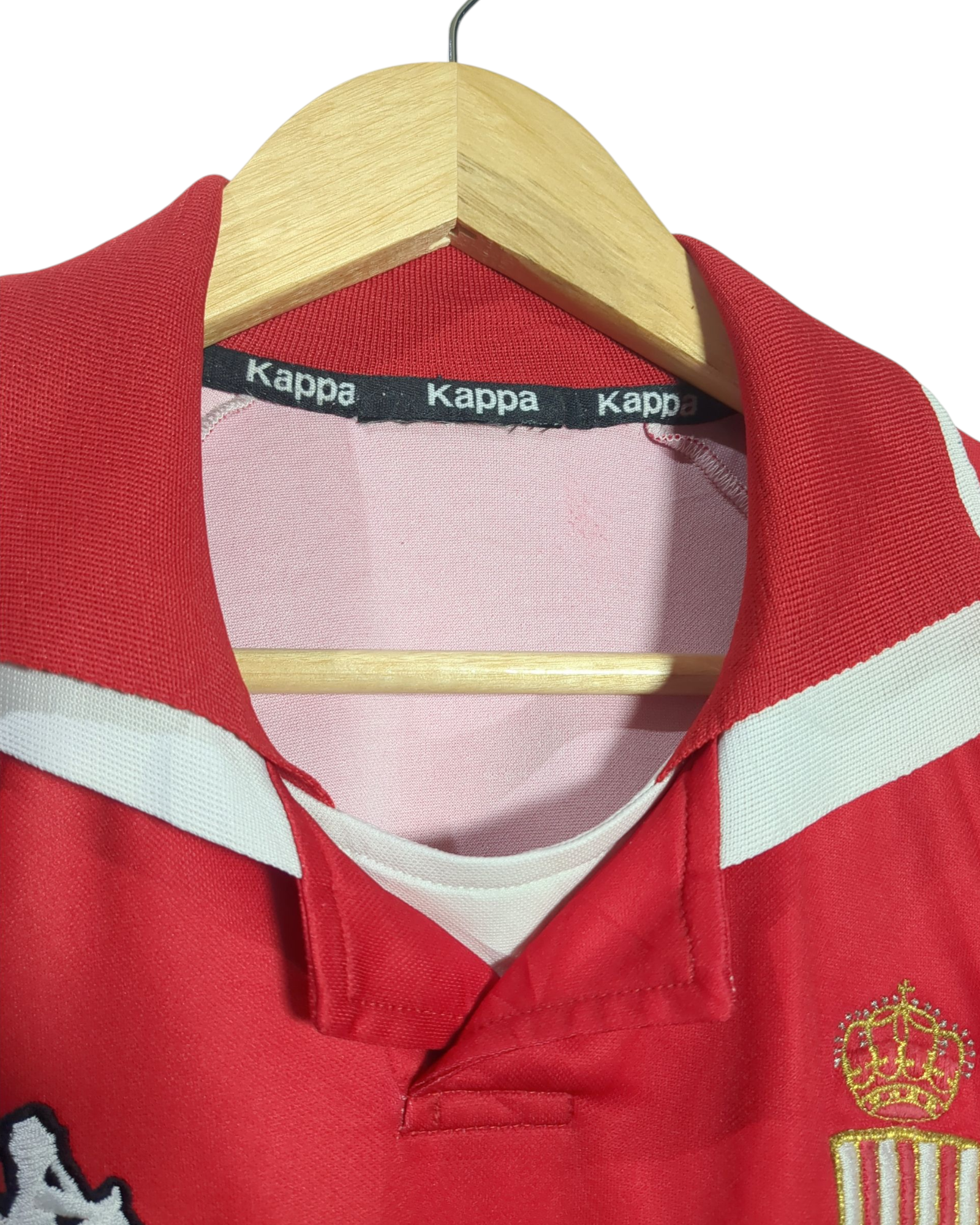 1998-99 AS Monaco Kappa Home Shirt - (XL)