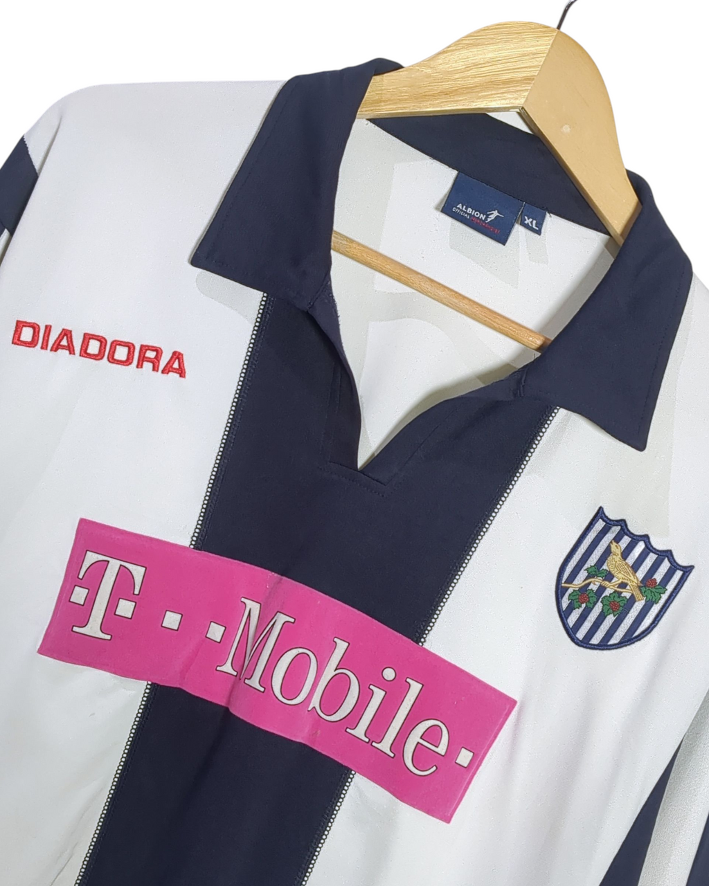 2005-06 West Brom Diadora Home L/S Shirt - (XL)