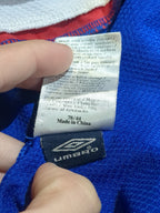 2006-07 Rangers Umbro 1/4 Zip Training Polo Shirt - (L)