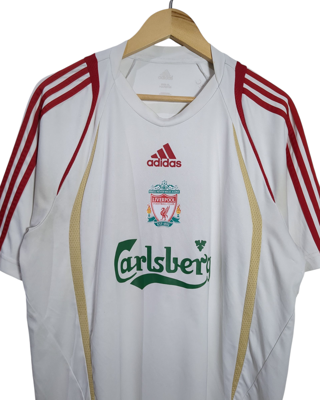 2009-10 Liverpool Adidas Training Shirt - (XL)