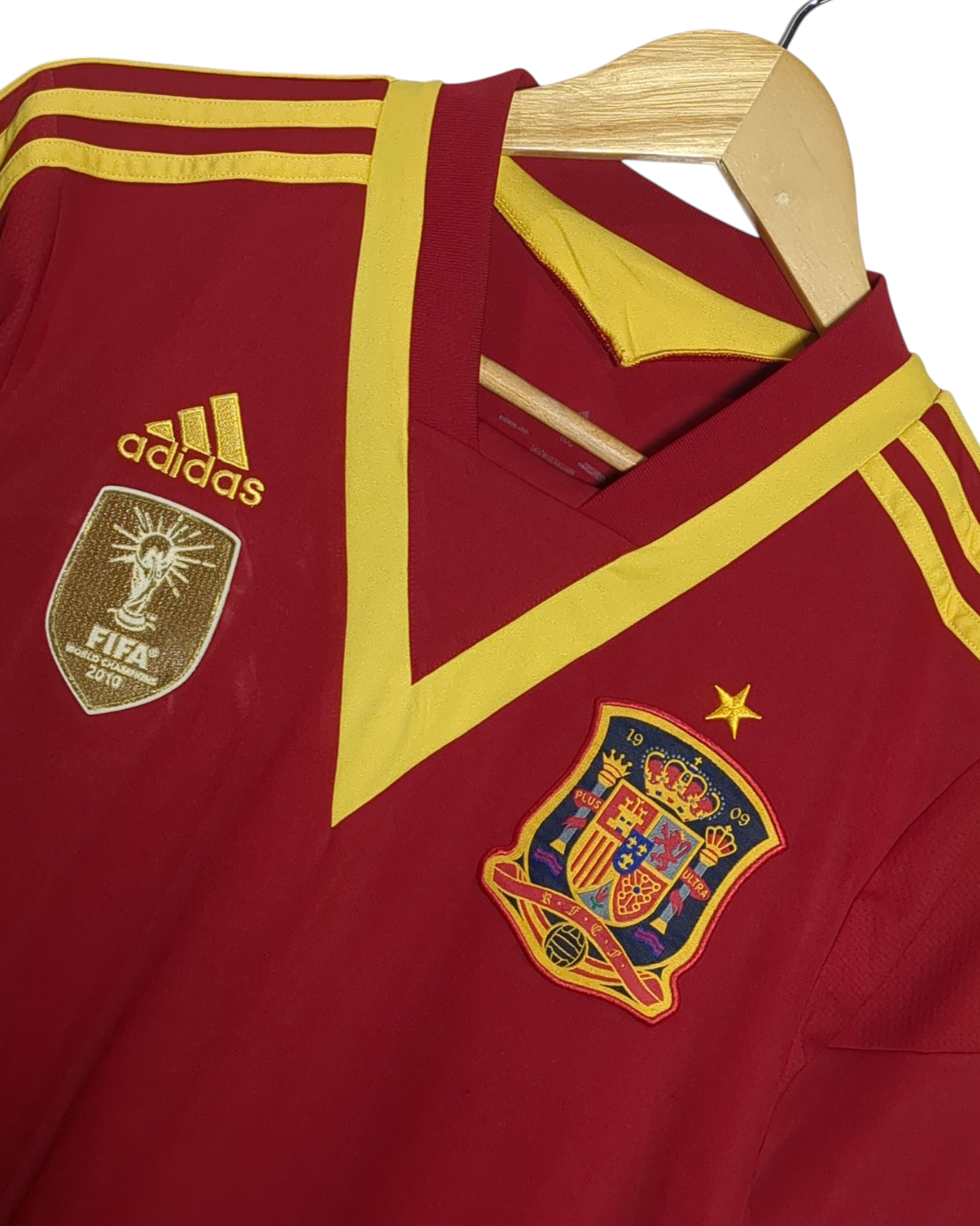 2012-13 Spain Adidas Home Shirt - (M)