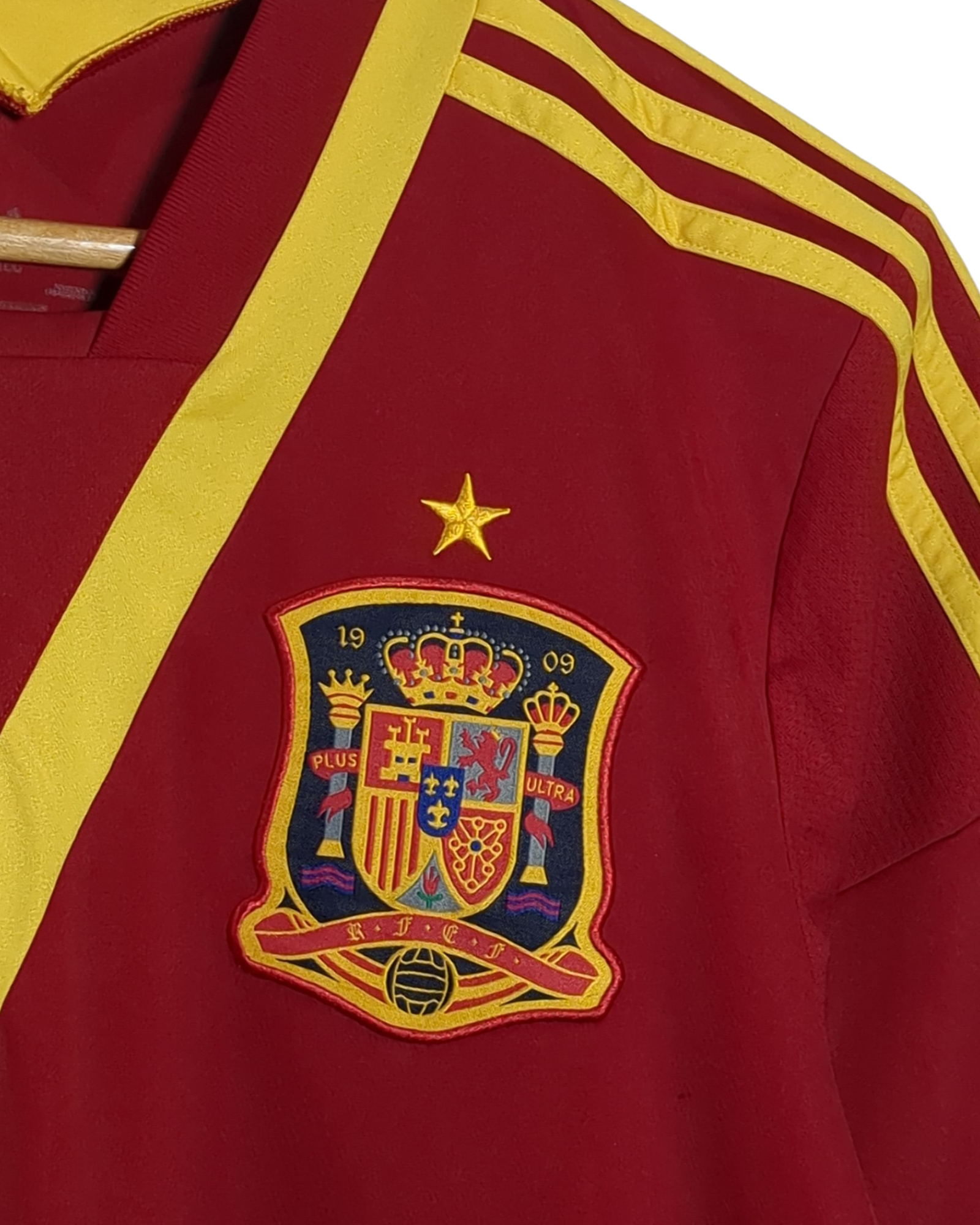 2012-13 Spain Adidas Home Shirt - (M)