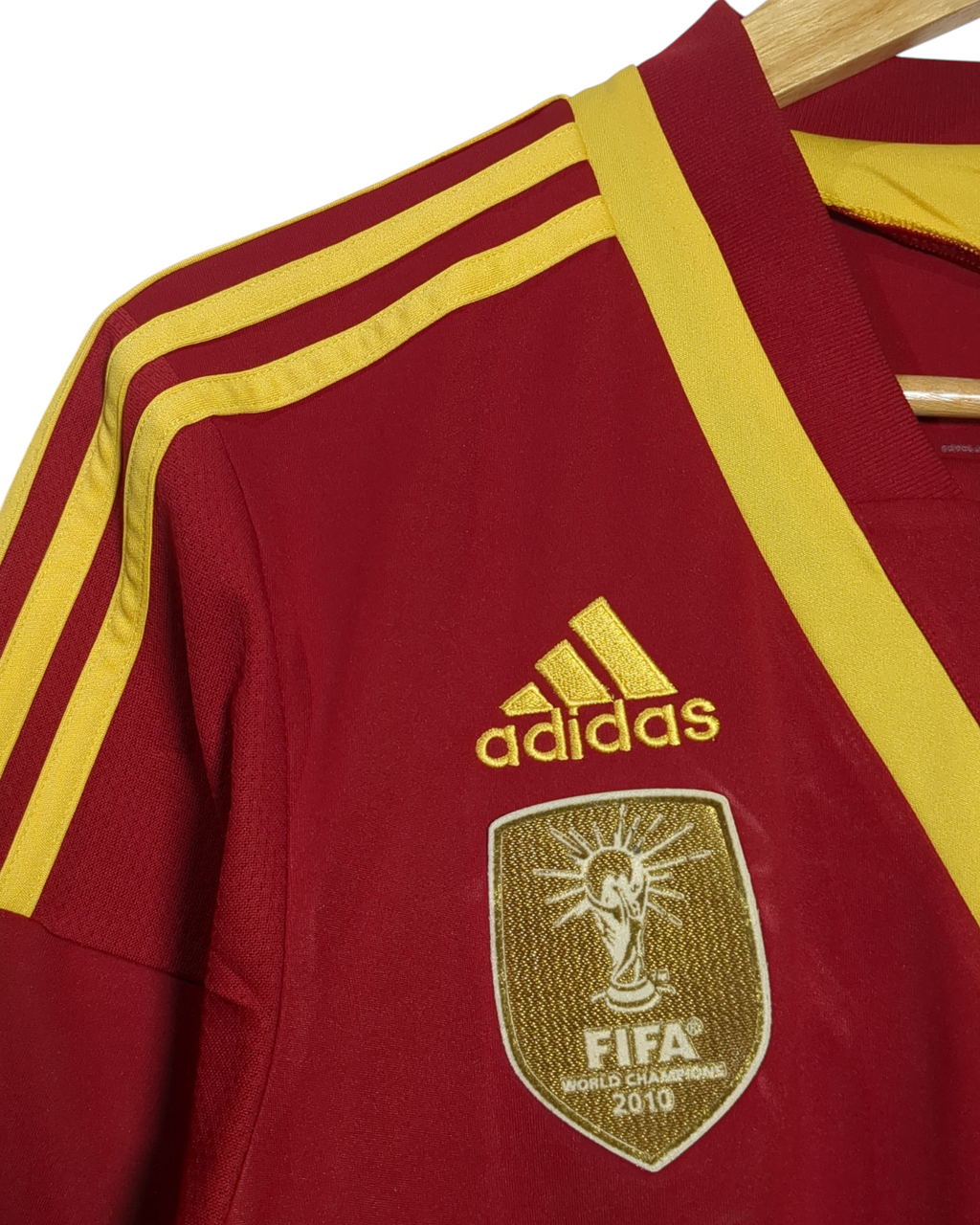 2012-13 Spain Adidas Home Shirt - (M)