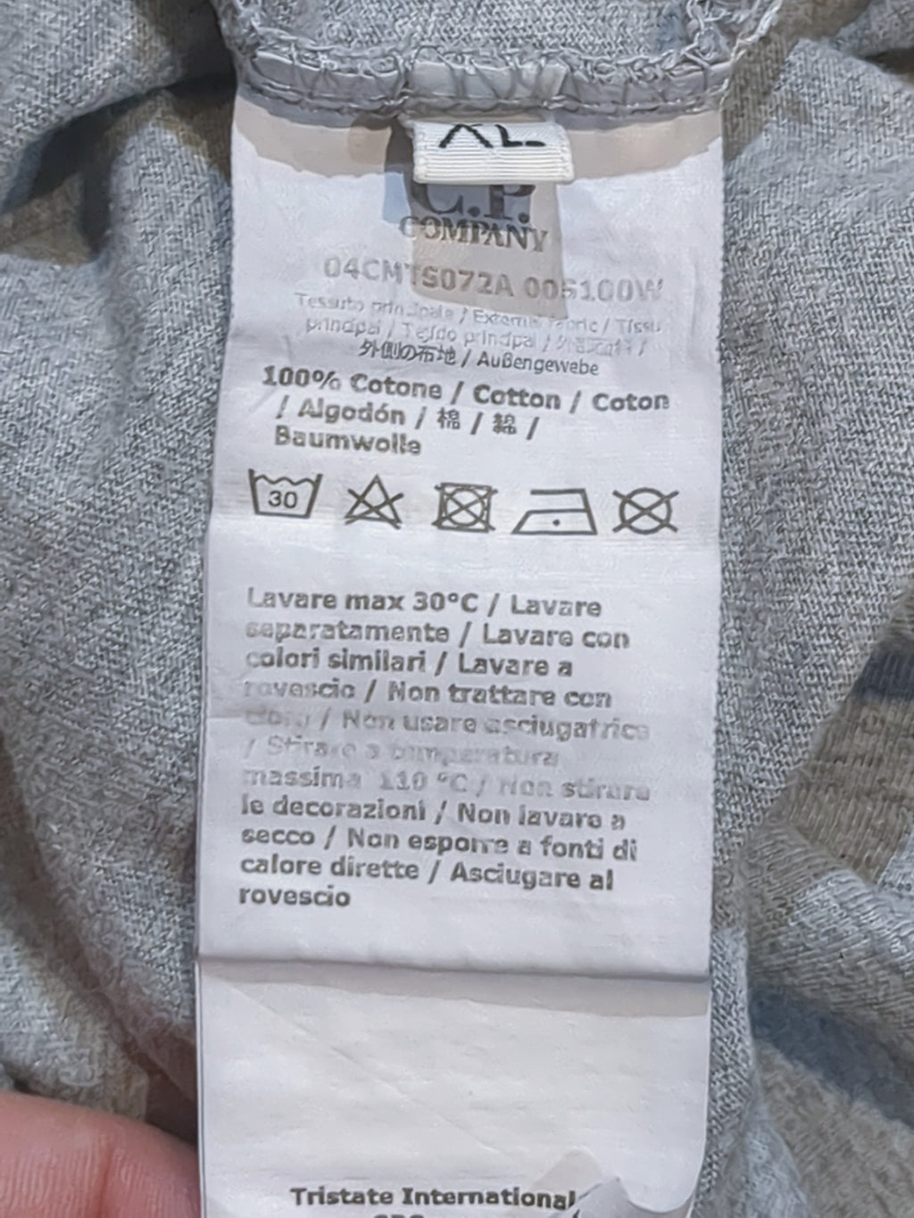 CP Company Big Stitch Logo Tee - (M)