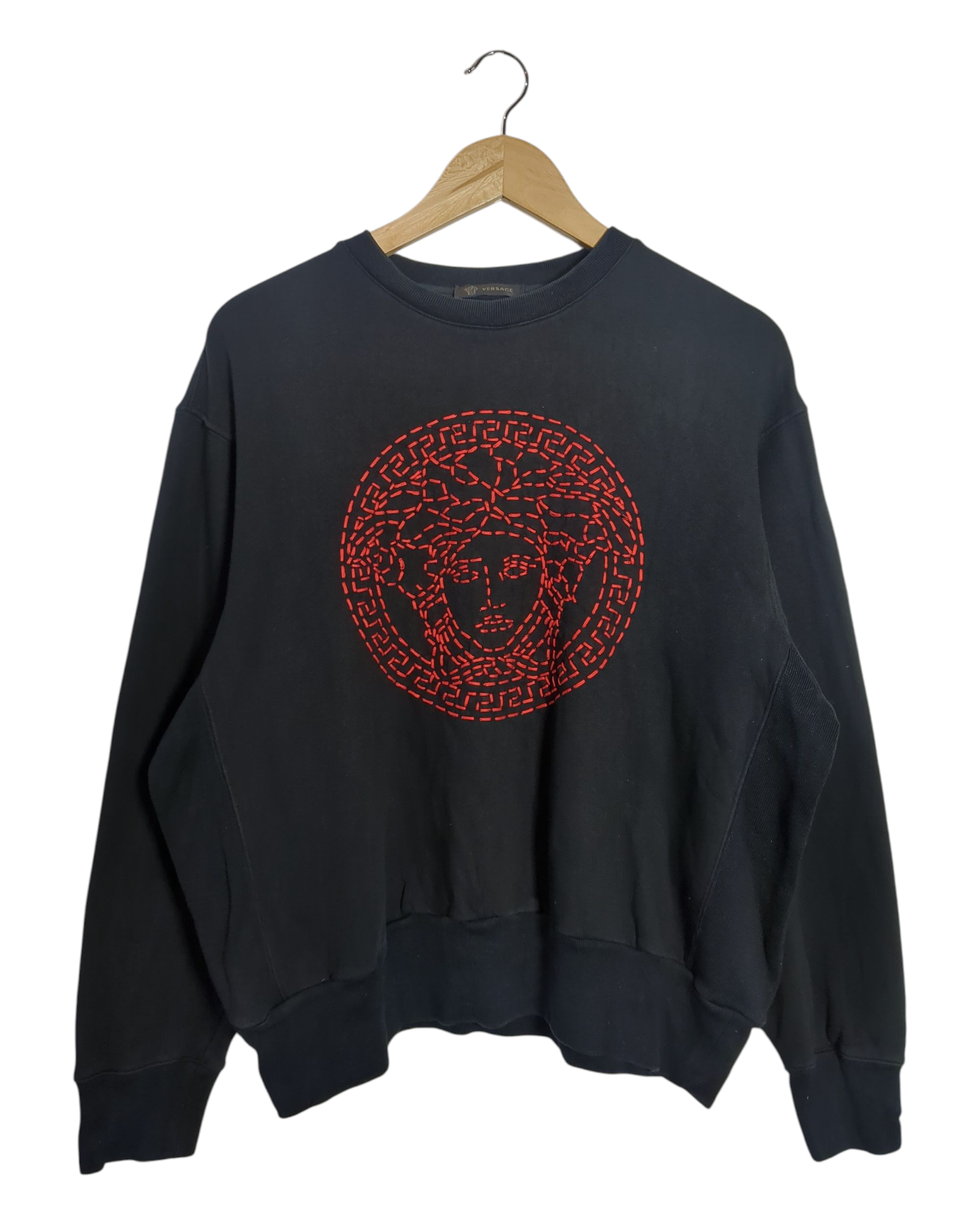 Versace Red Medusa Sweatshirt - (XL)