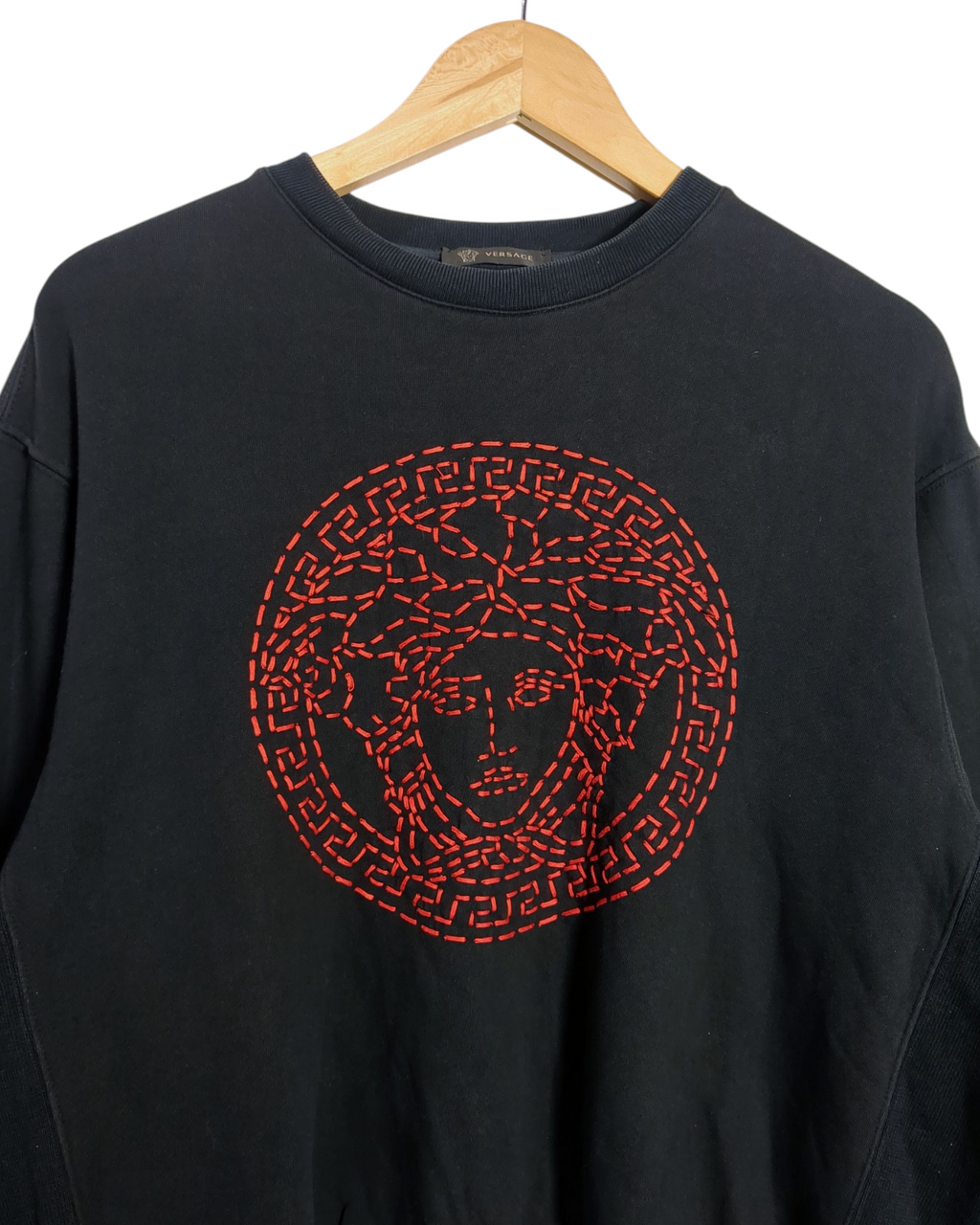 Versace Red Medusa Sweatshirt - (XL)