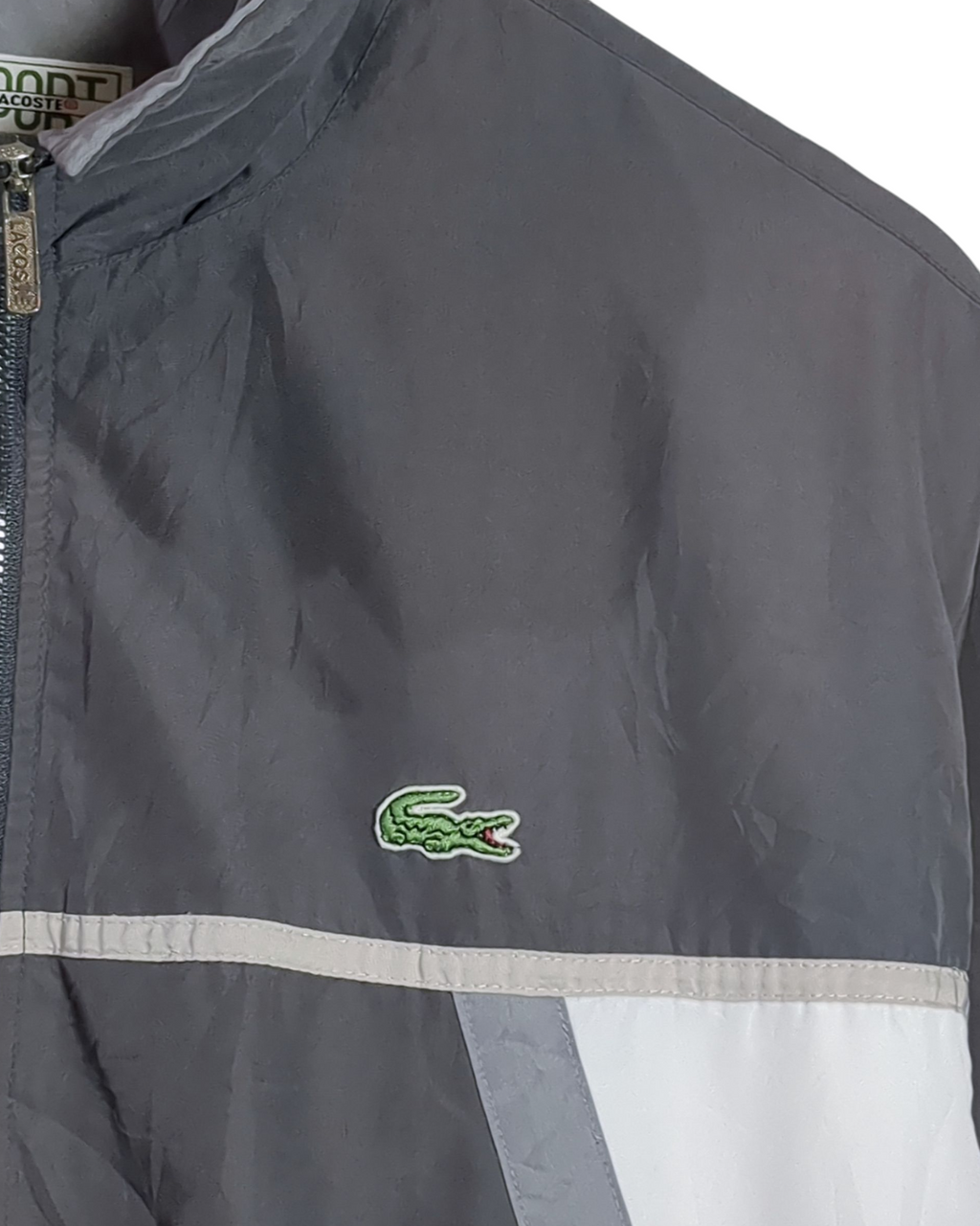 Lacoste Sport Nylon Windbreaker Jacket - (L)