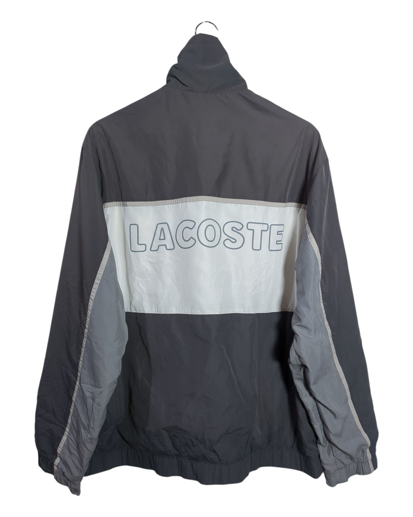 Lacoste Sport Nylon Windbreaker Jacket - (L)