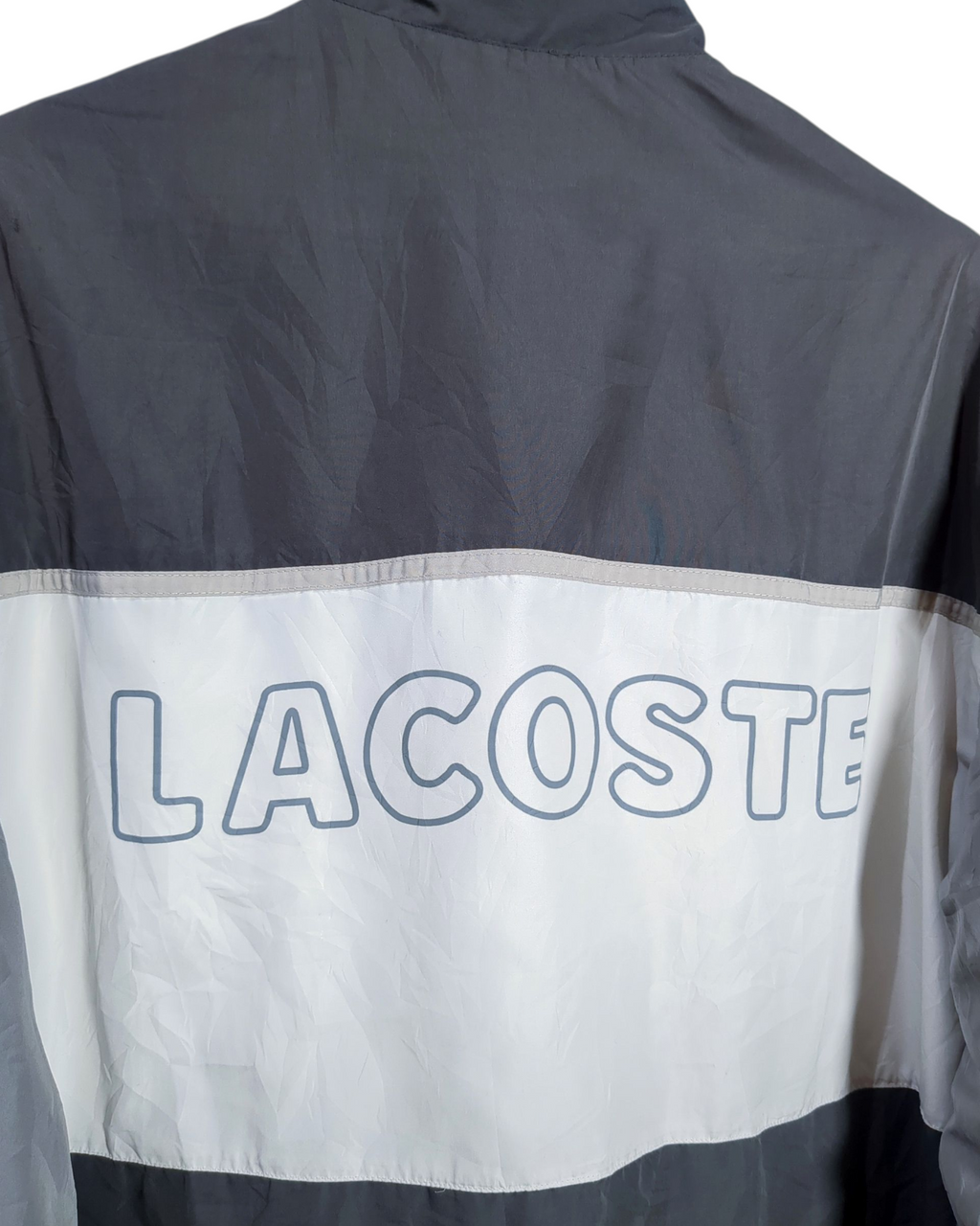 Lacoste Sport Nylon Windbreaker Jacket - (L)