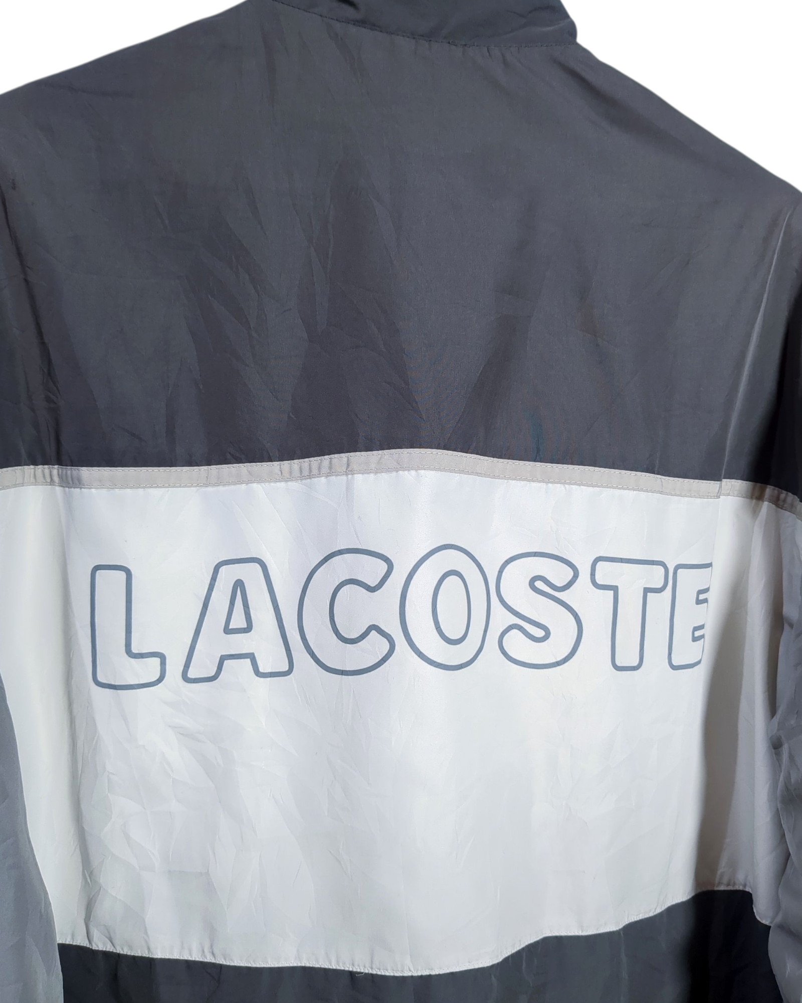 Lacoste Sport Nylon Windbreaker Jacket - (L)