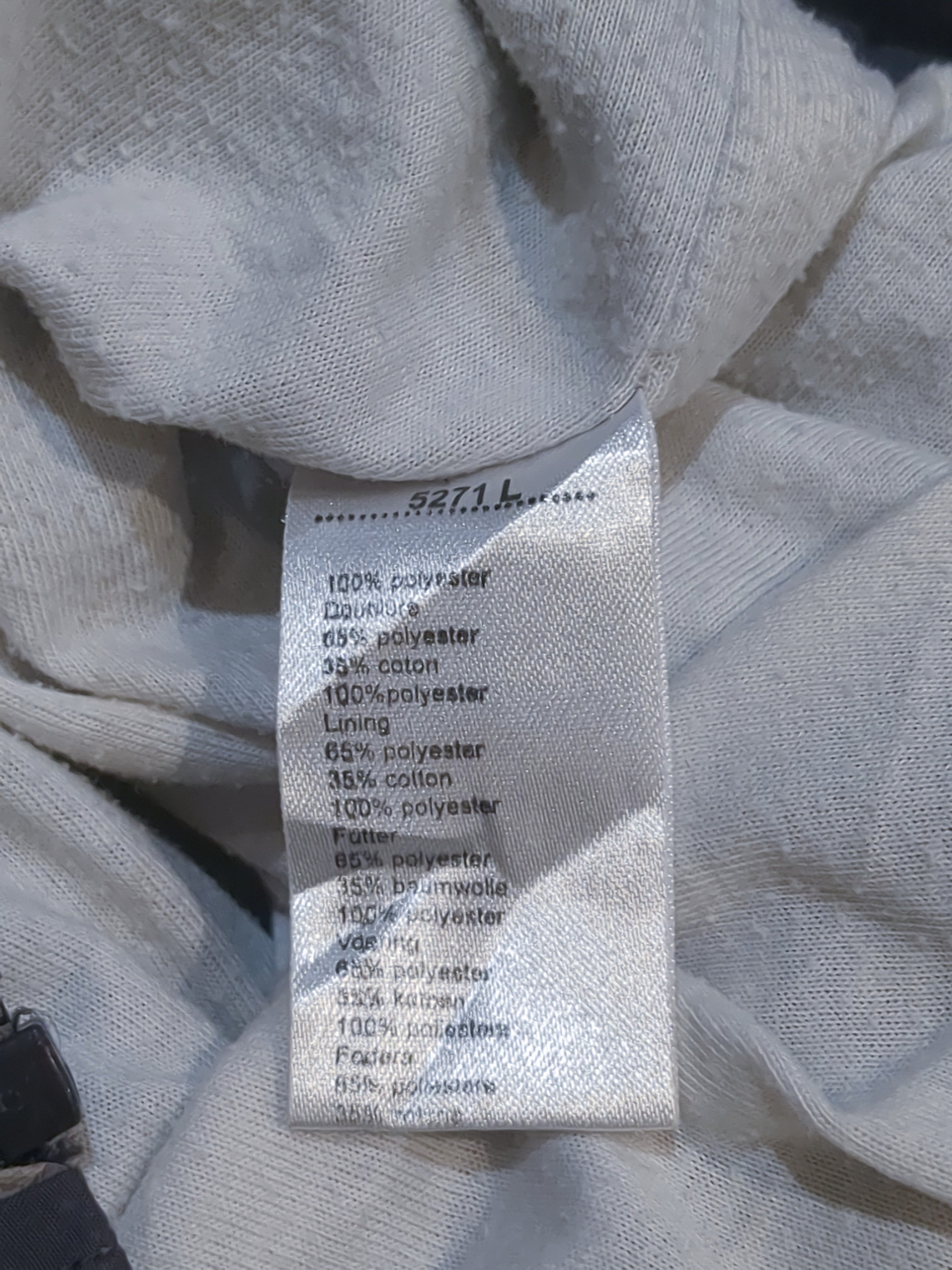 Lacoste Sport Nylon Windbreaker Jacket - (L)