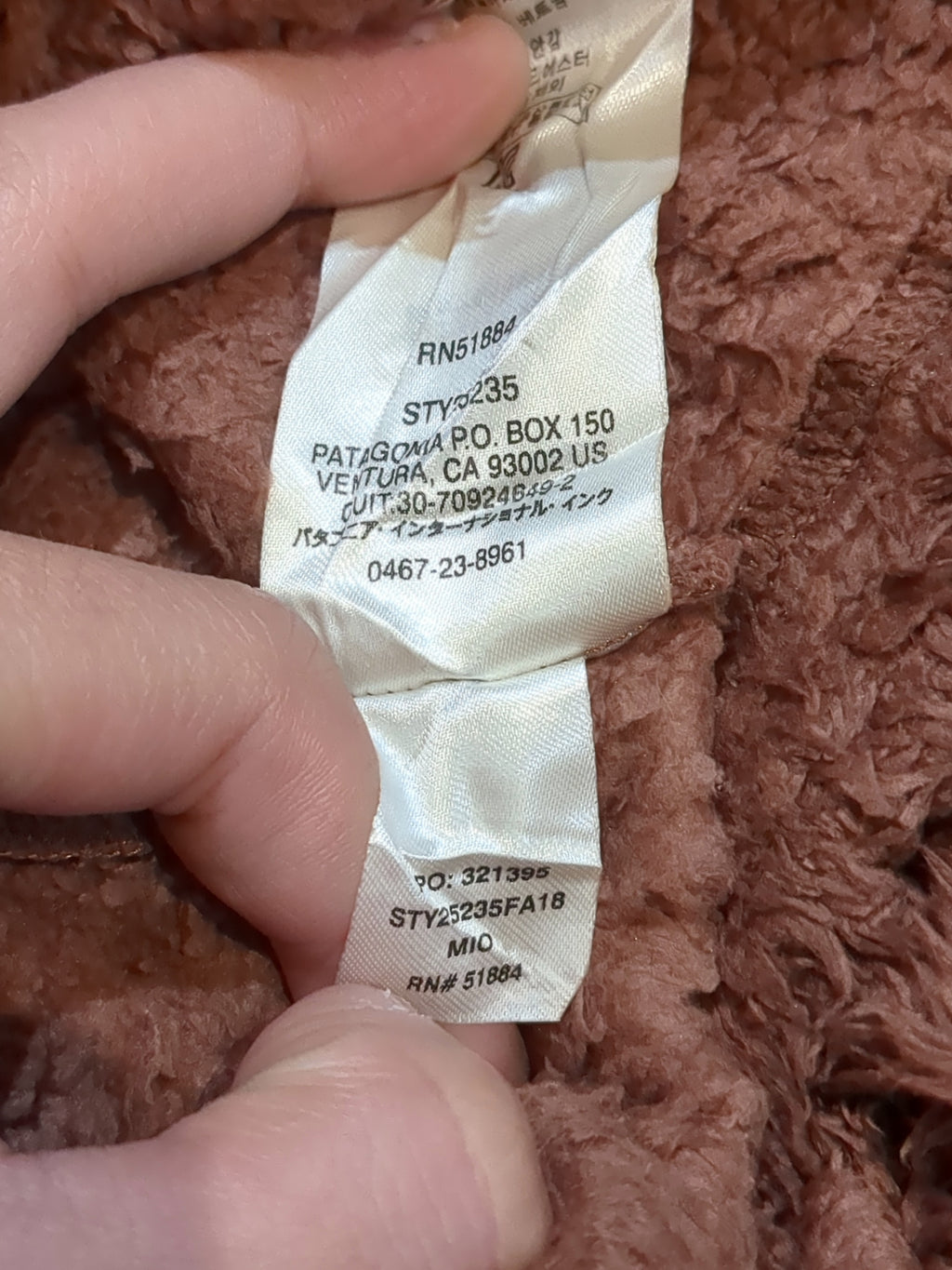 Patagonia Los Gatos 1/4 Zip Fleece - (M)