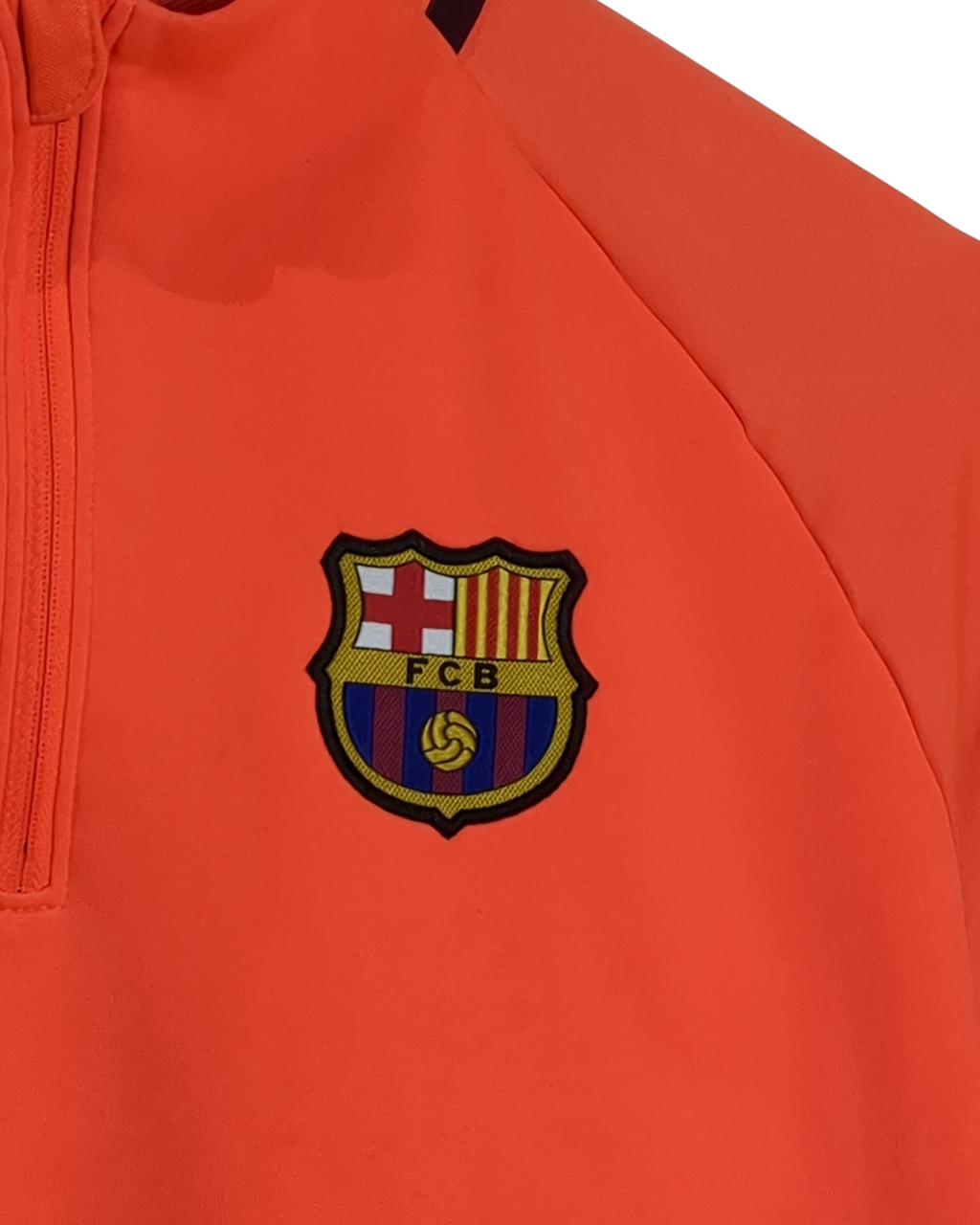2017-18 Barcelona Nike 1/4 Zip Drill Top - (XL.Boys)