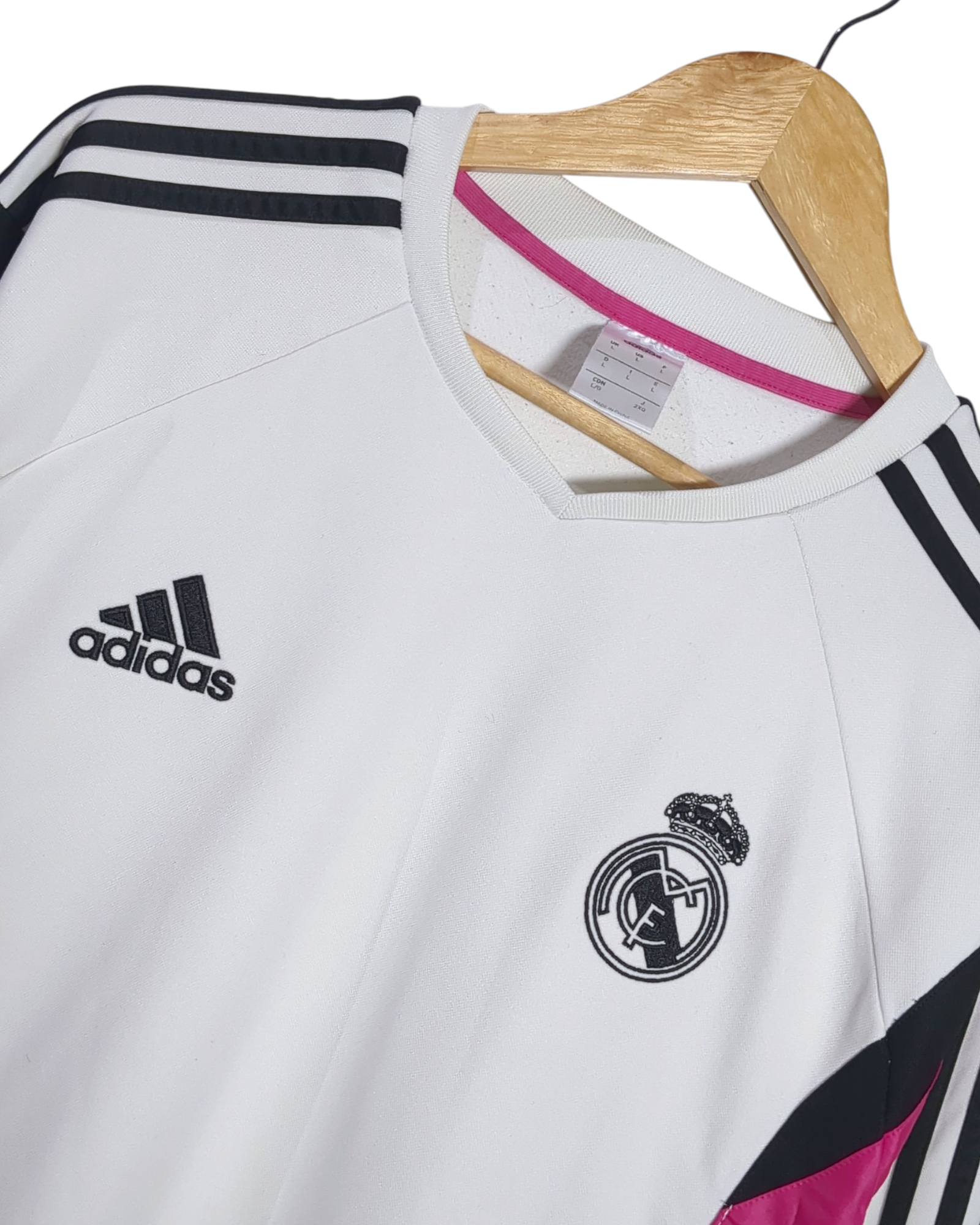 2014-15 Real Madrid Adidas Sweat Top - (L)