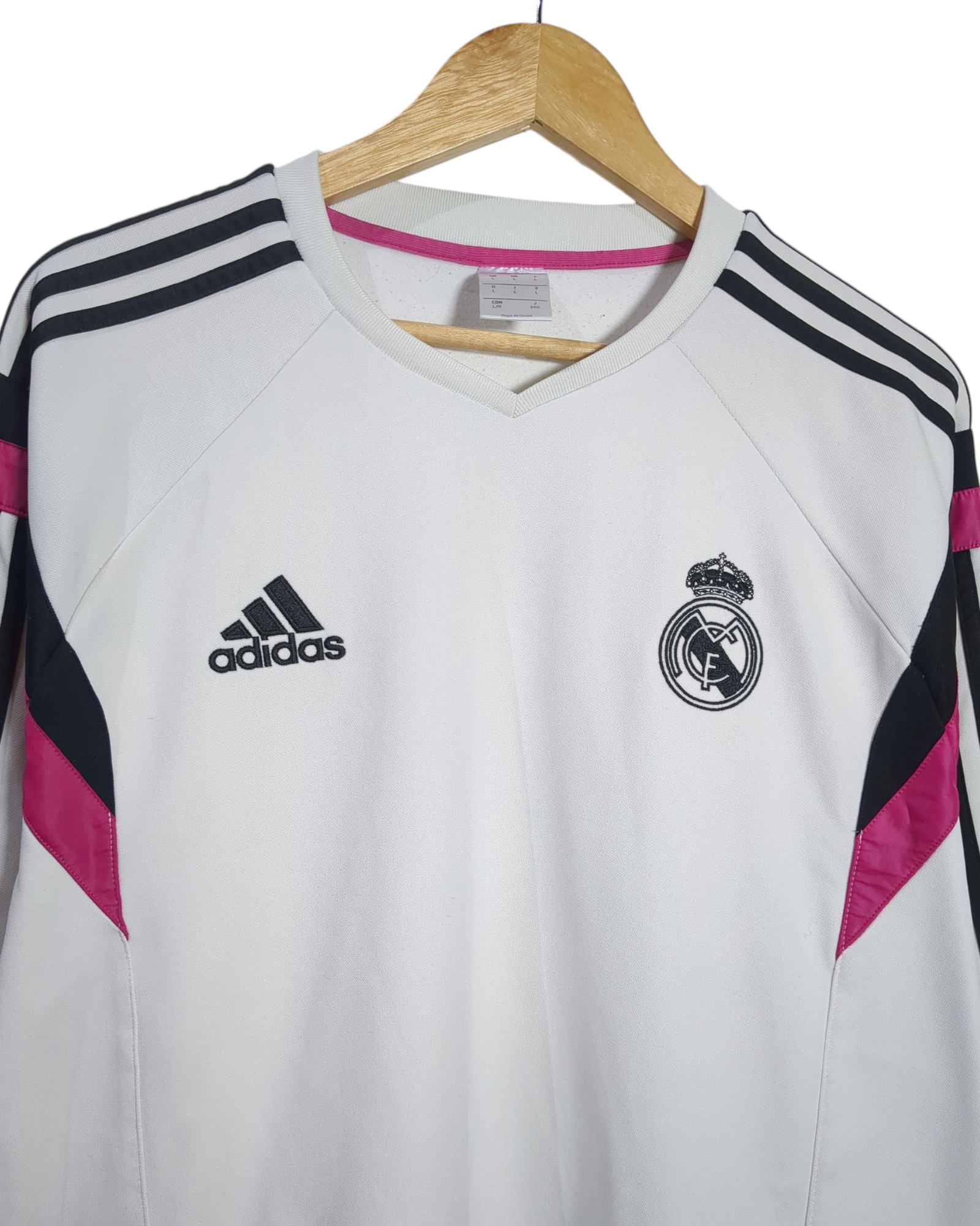 2014-15 Real Madrid Adidas Sweat Top - (L)